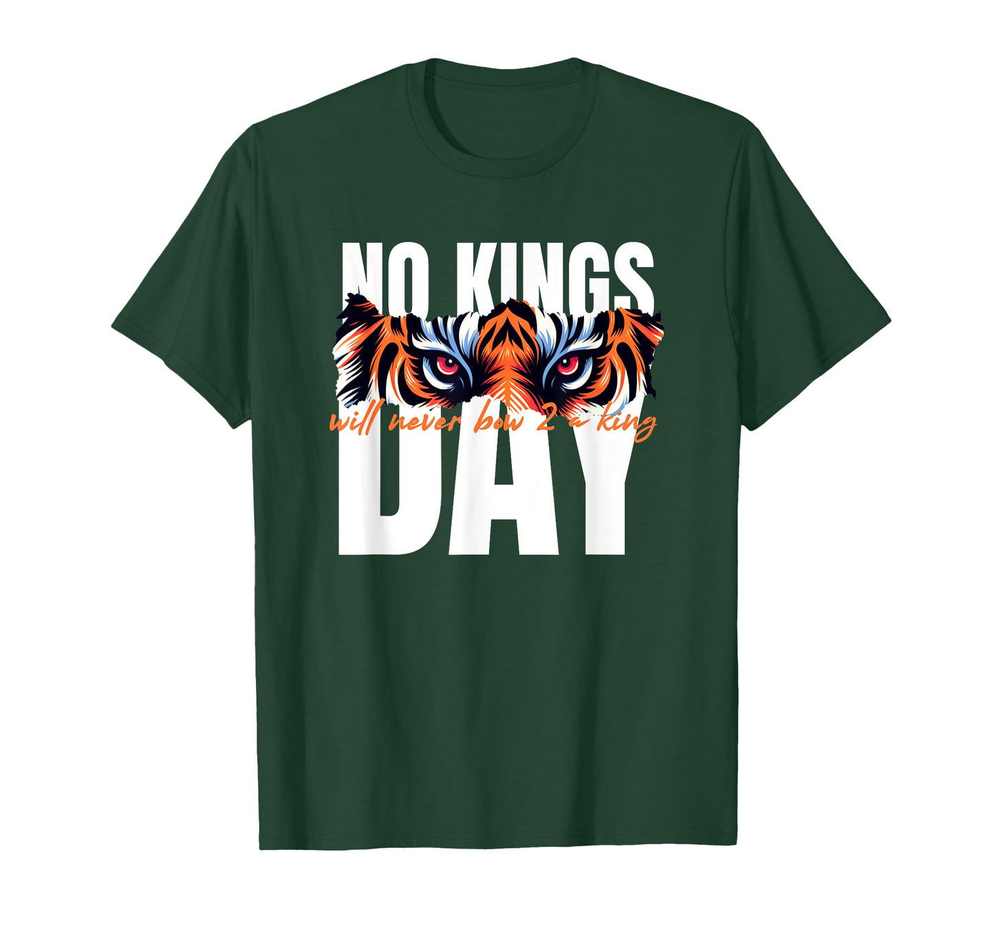 No Kings Day Will Never Bow to a King T-Shirt