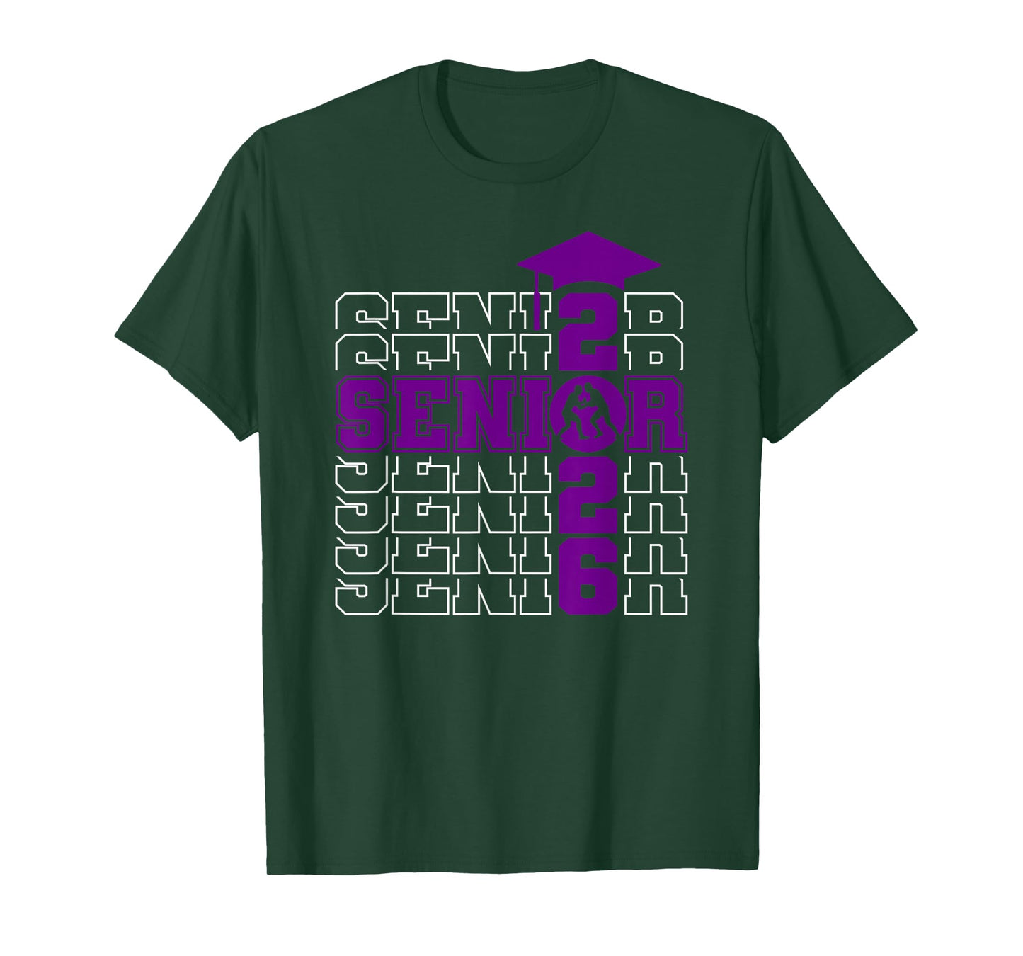 Class Of 2026 Senior Graduation 2026 Wrestling T-Shirt