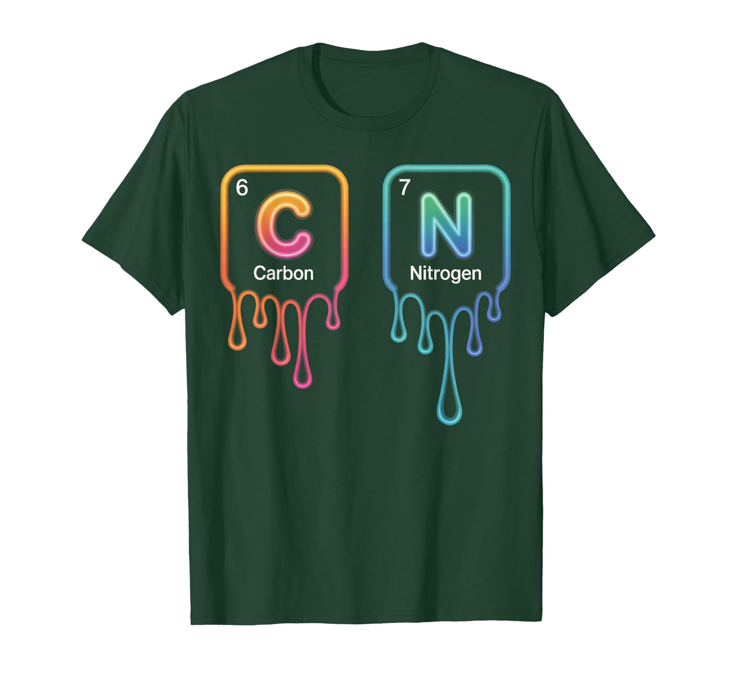 Funny 67 Meme Six Seven Teacher Science Periodic Table T-Shirt