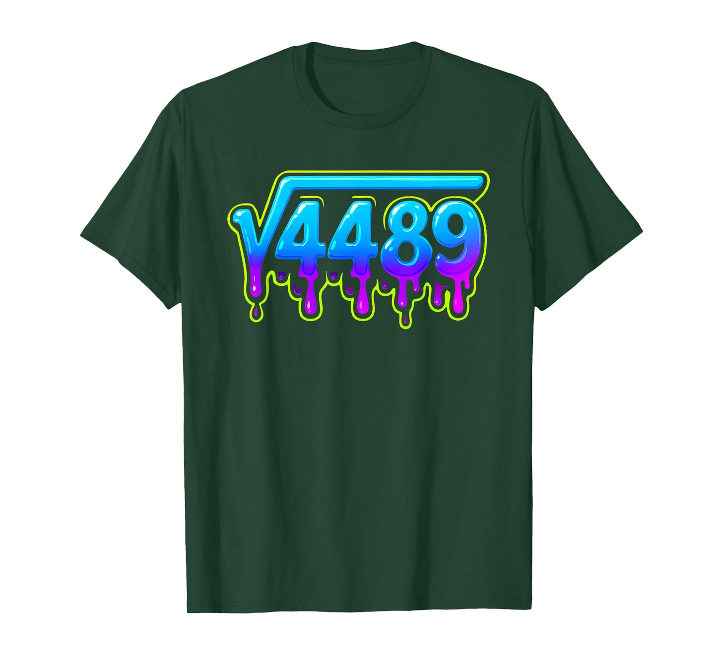 67 Ice Meme Square Root 4489 Slang Math Teacher T-Shirt