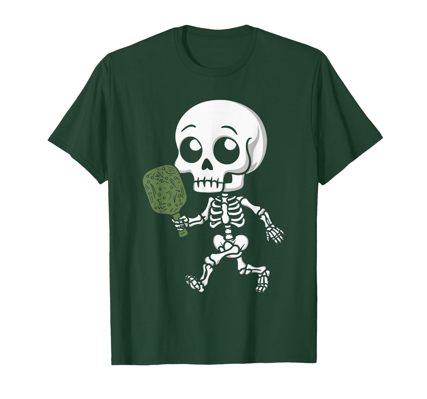 Skeleton Pickleball Costume T-Shirt