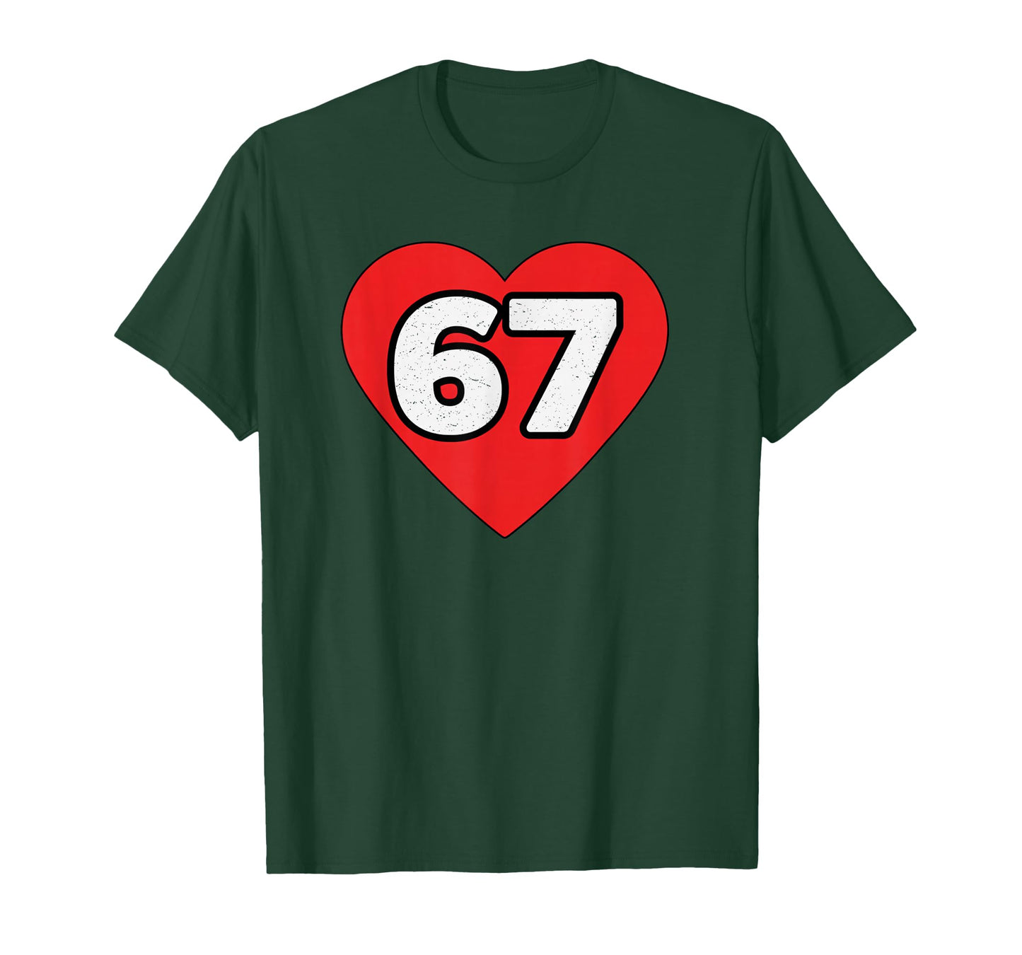 I Love 6 7 Classic Meme six Seven T-Shirt