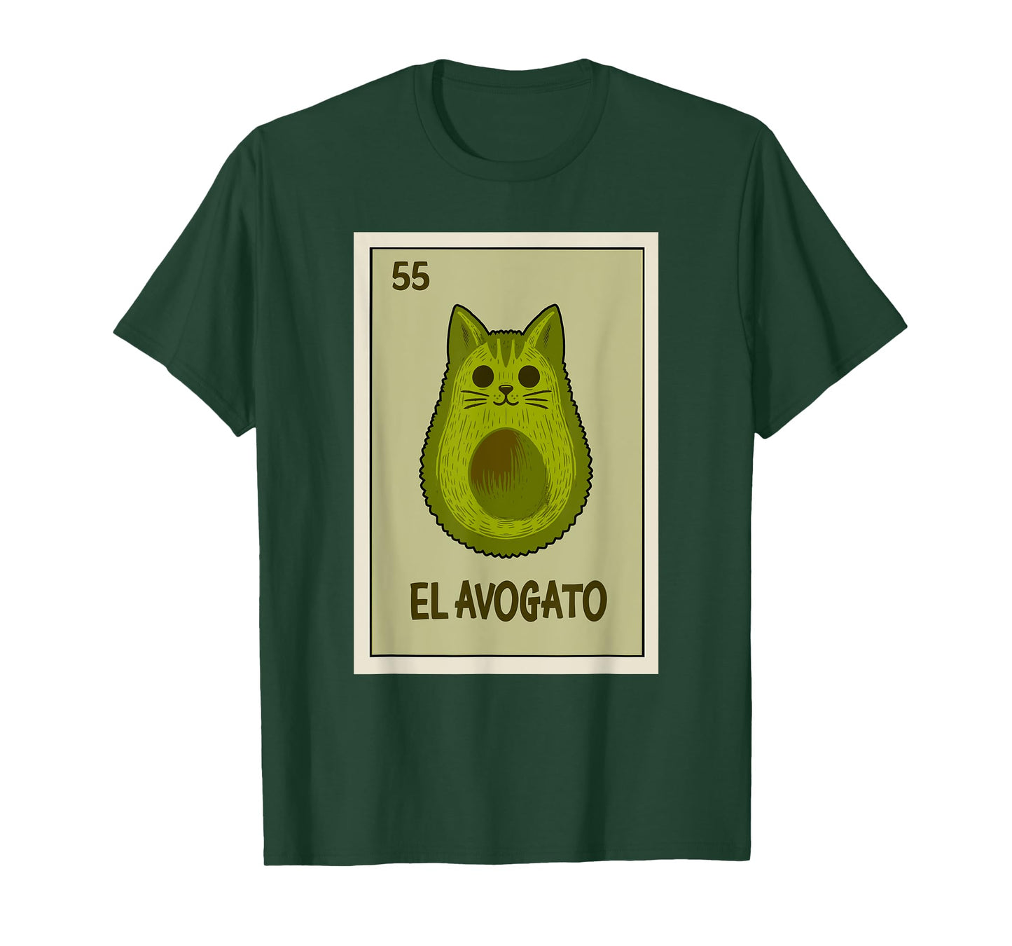 Mexican Lottery Designs Mexican El Avogato Parody Lottery T-Shirt