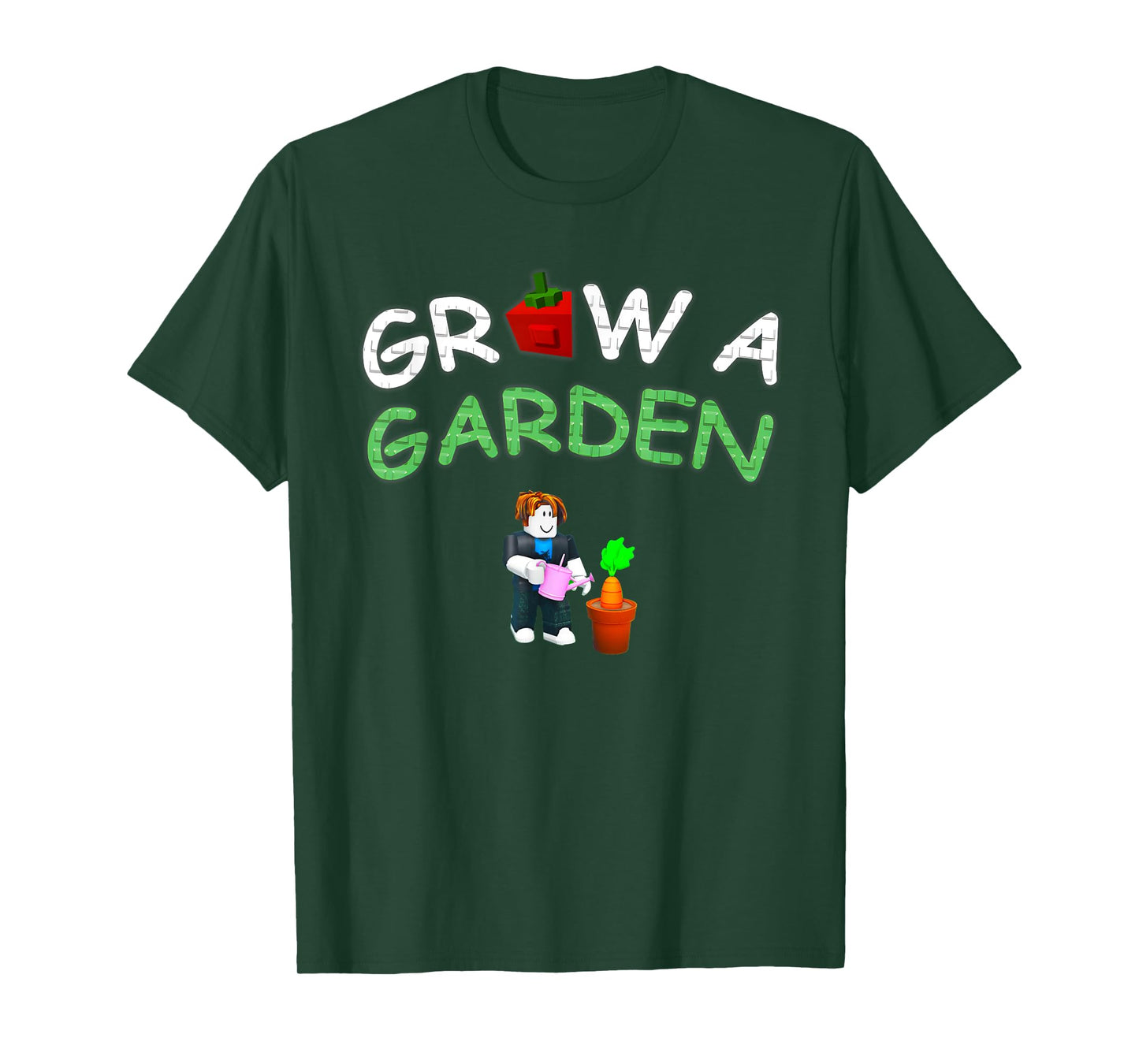 Grow a Garden Carrot Grower T-Shirt
