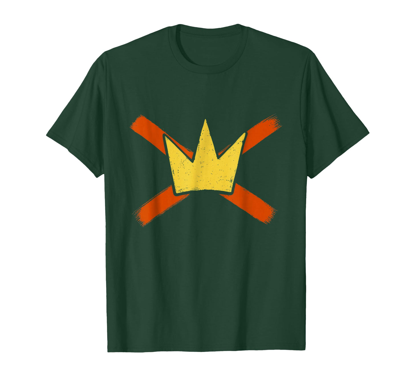 No Kings Brush Art Minimal Streetwear Symbol T-Shirt
