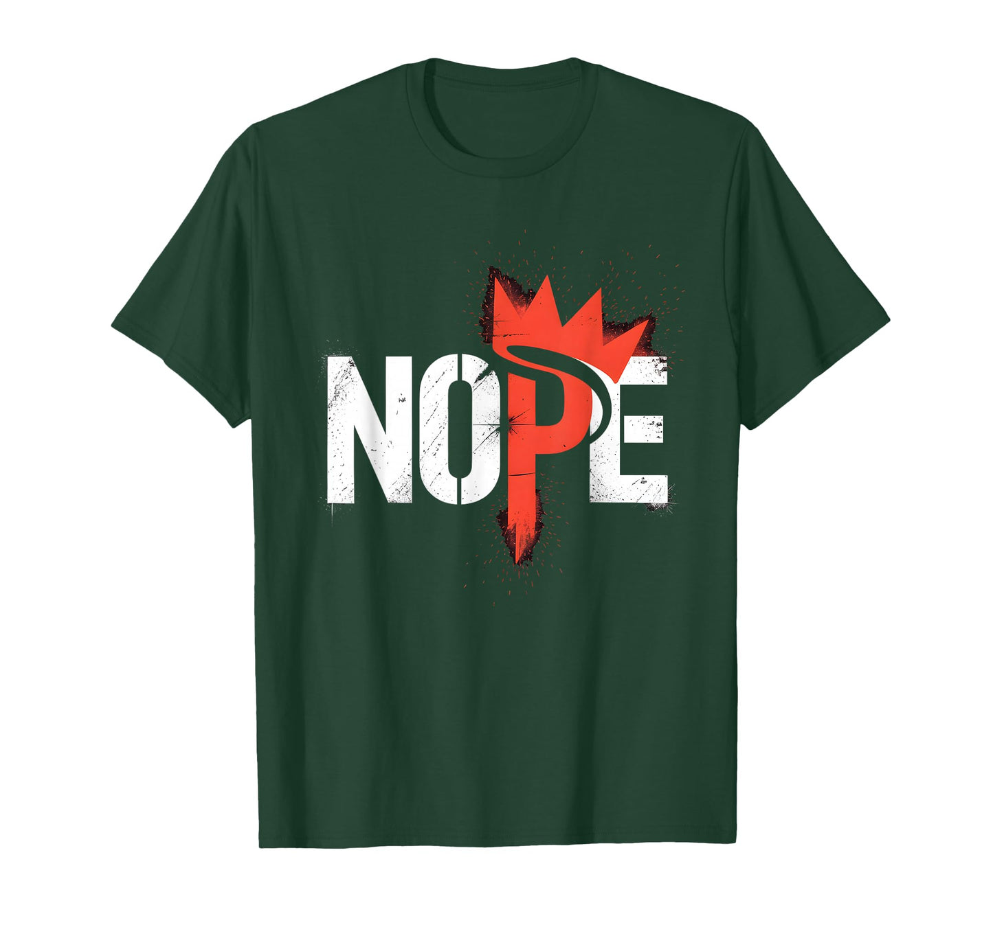 No Kings Nope Protest Sign No Kings in America Democracy T-Shirt