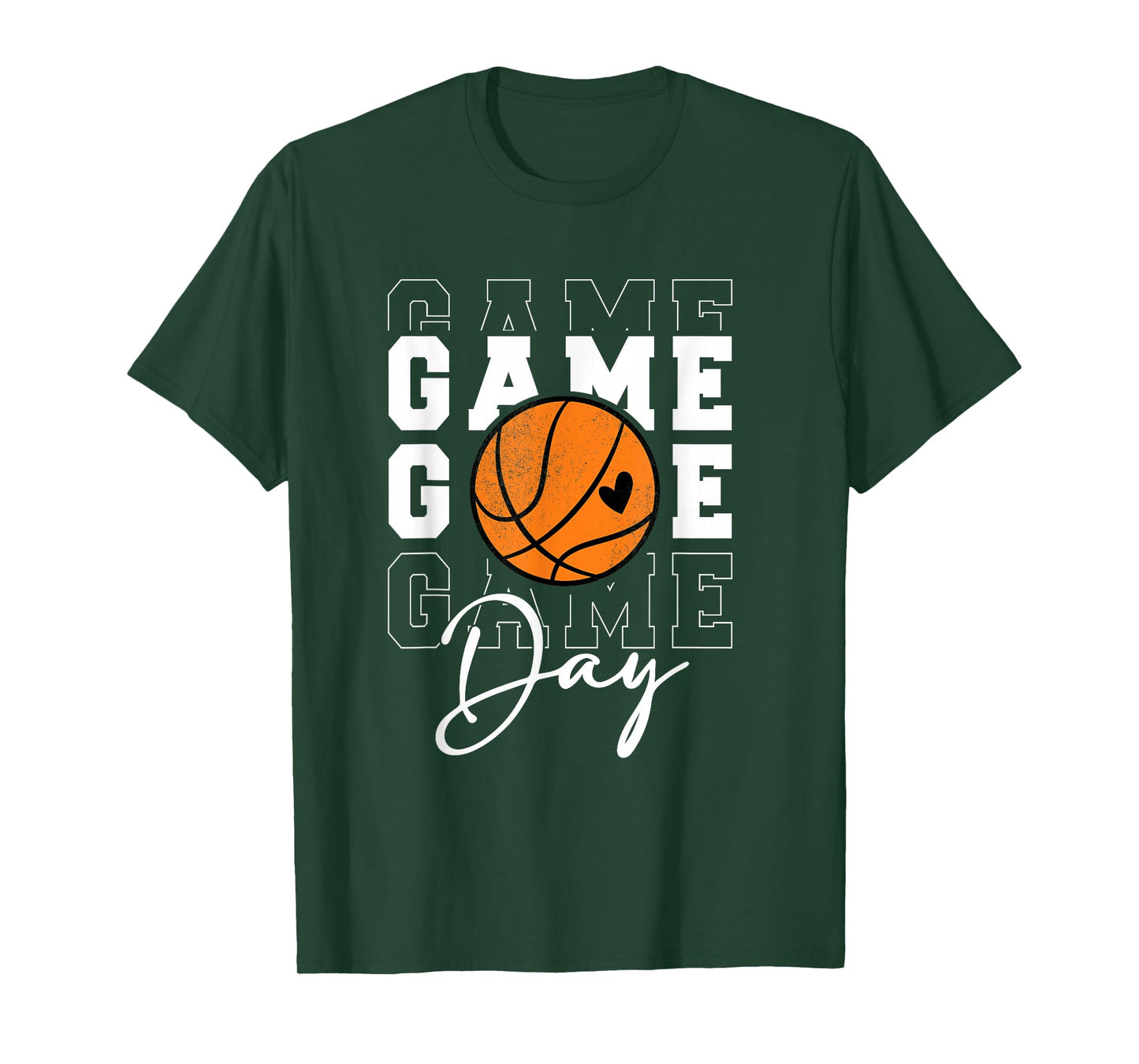 Game Day Basketball Shirt For Youth Boy Girl Basketball Mom T-Shirt