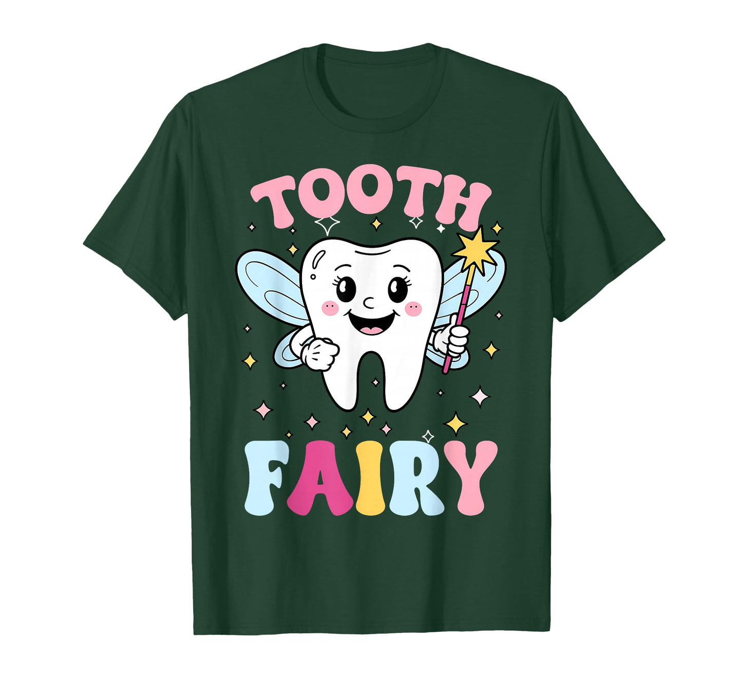 Tooth Fairy Funny Dentist Halloween Costume Men Women T-Shirt