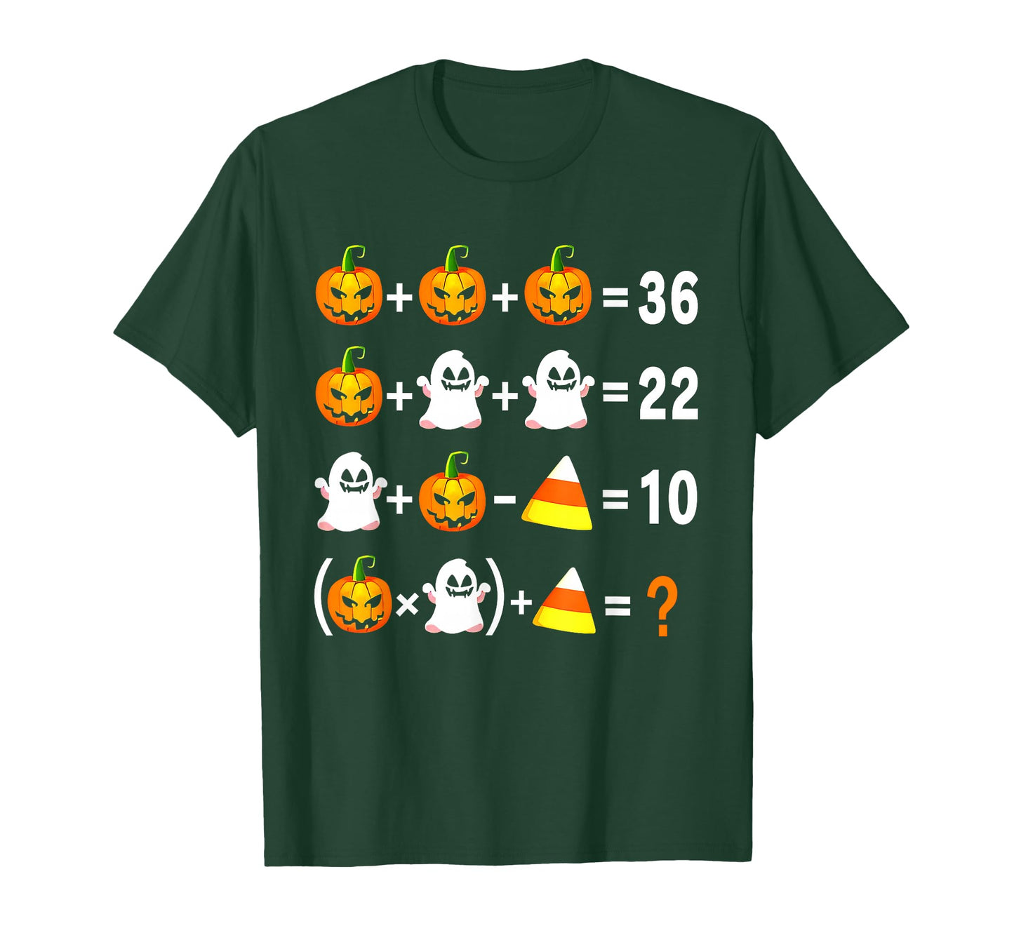 Funny 67 Meme Pumpkin Ghost Math Teacher Halloween Costume T-Shirt