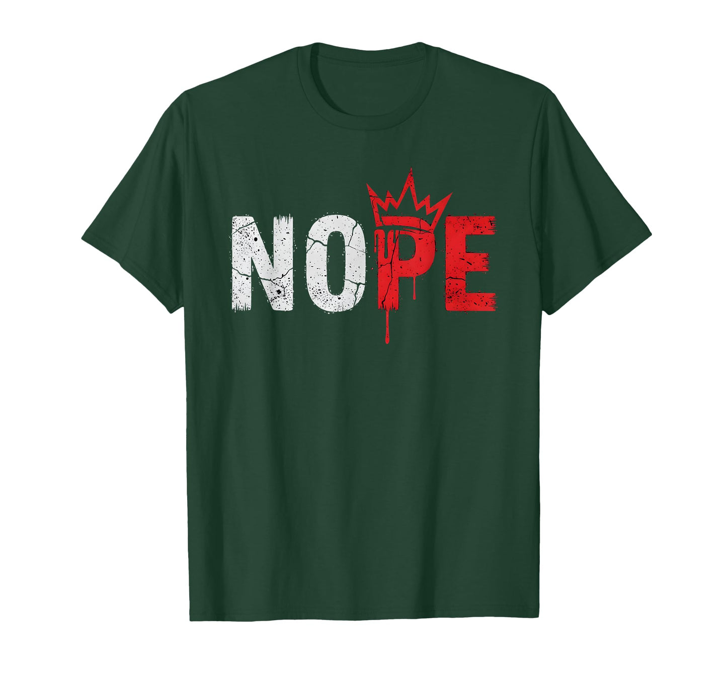No Kings Nope Democracy No Kings in America Protest Sign T-Shirt