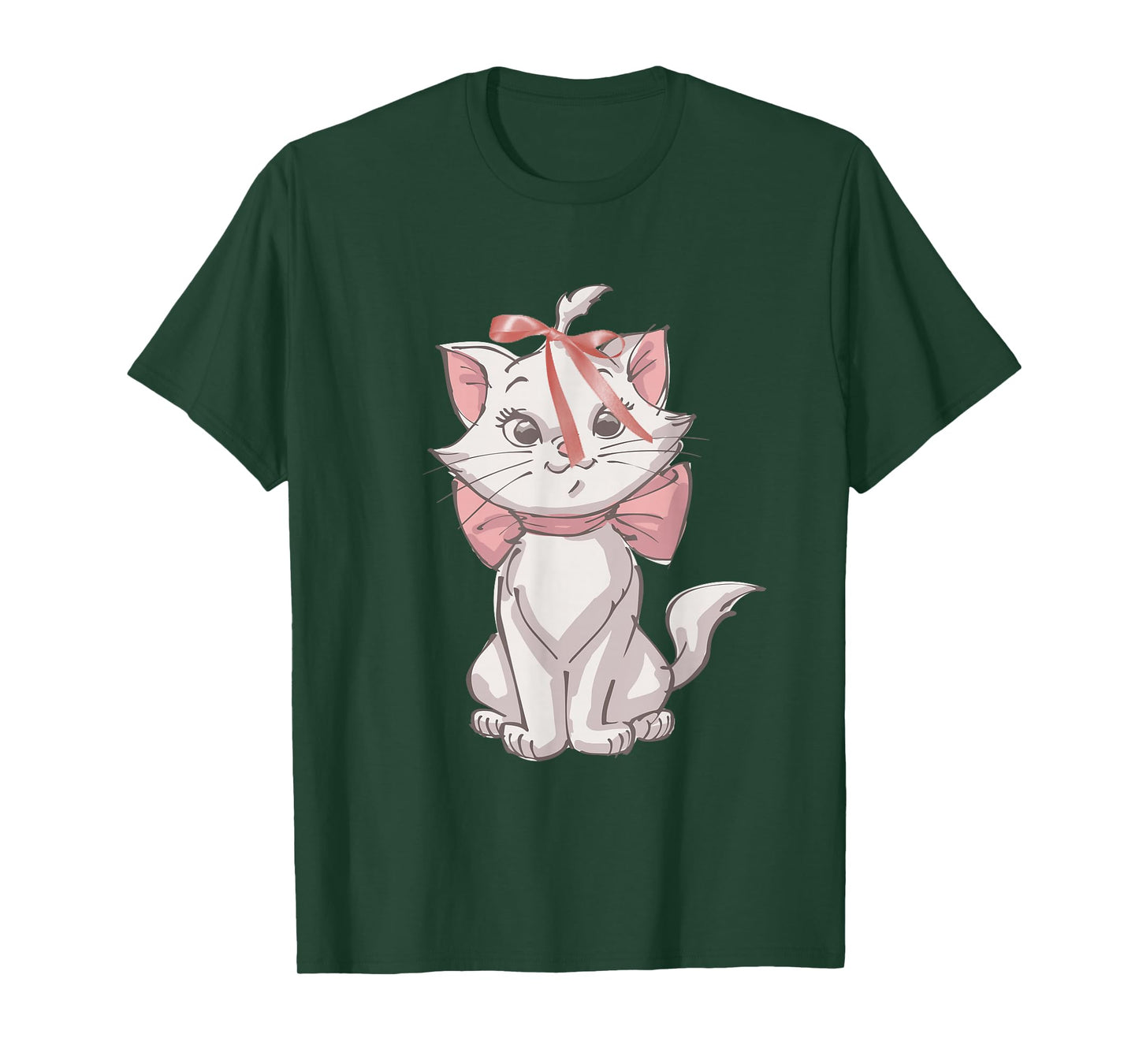 Disney The Aristocats Watercolor Style Marie Portrait T-Shirt