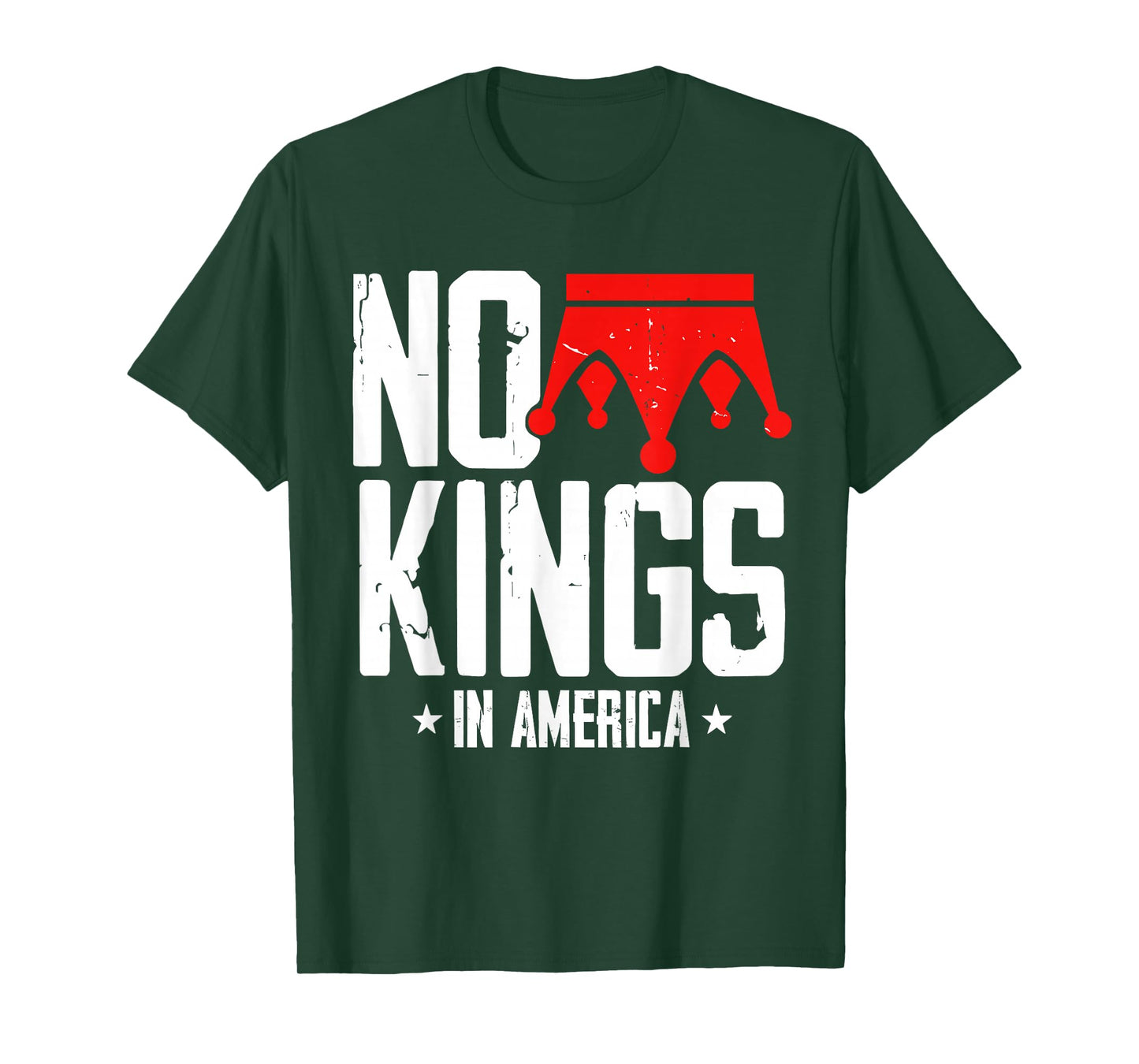 Nope No Kings in America Patriotic T-Shirt