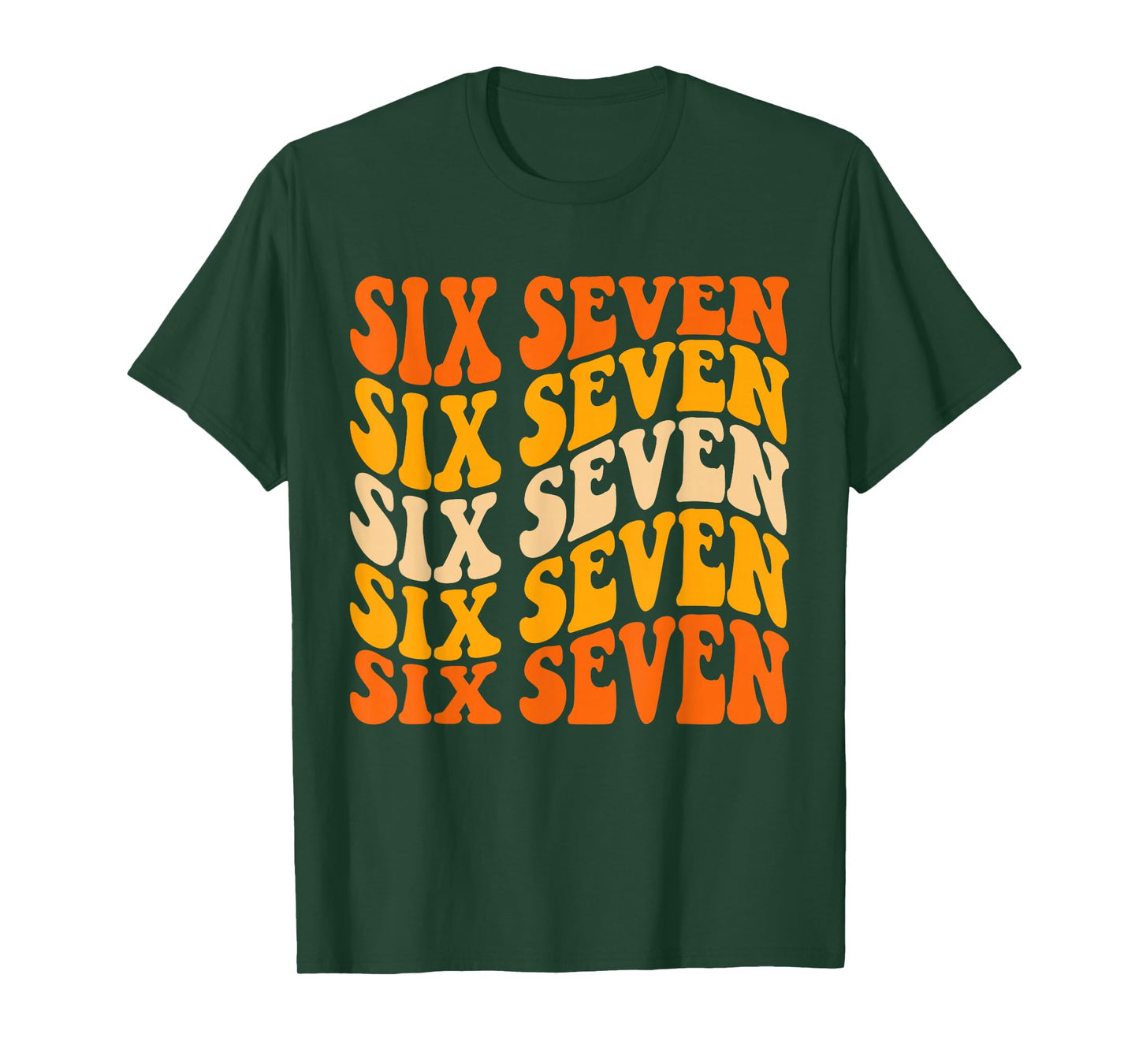 Retro Six Seven Fall 6 7 Thanksgiving Cousins Squad Matching T-Shirt