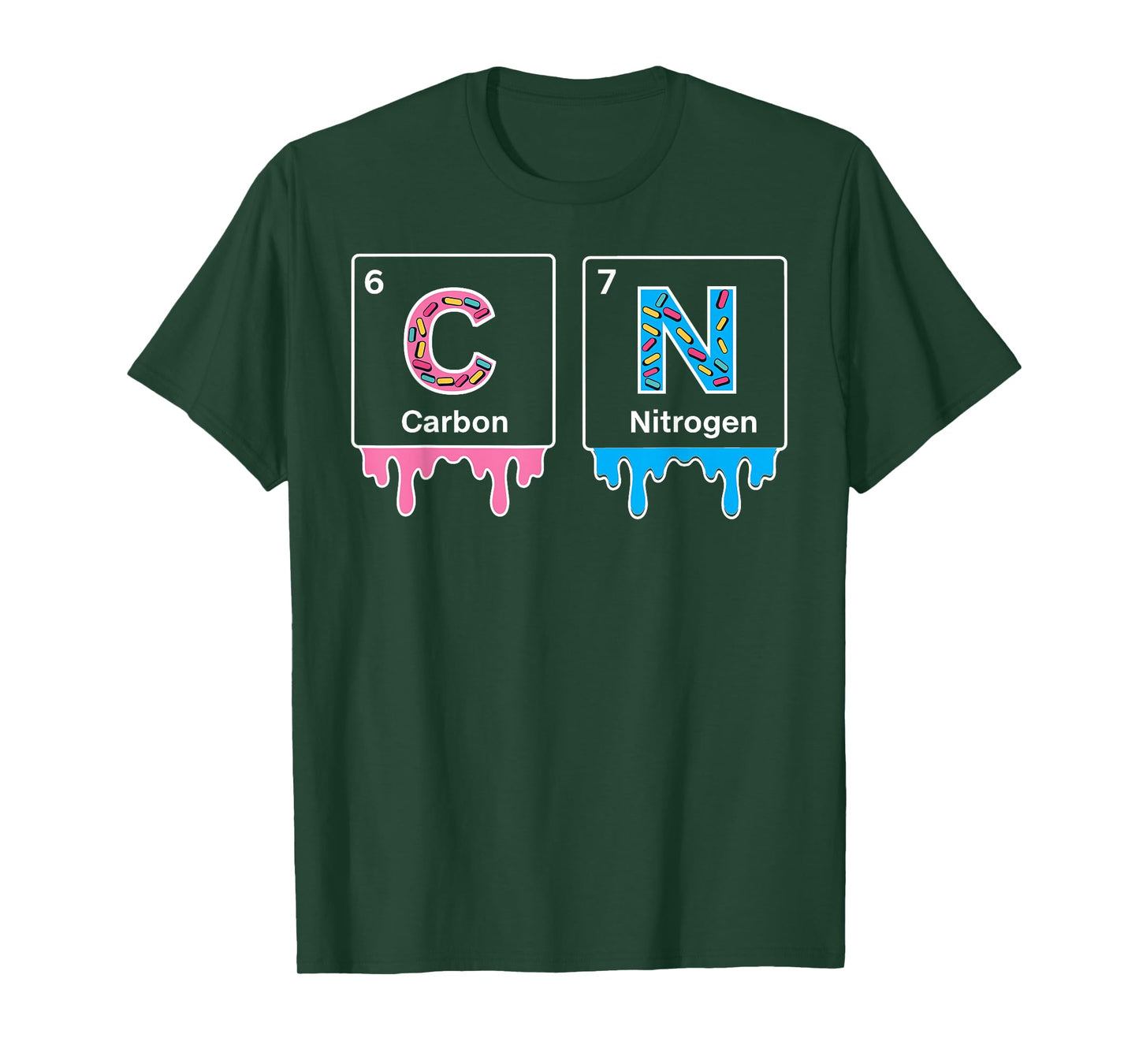Funny 67 Meme Science Chemistry Nerd Humor Periodic Table T-Shirt