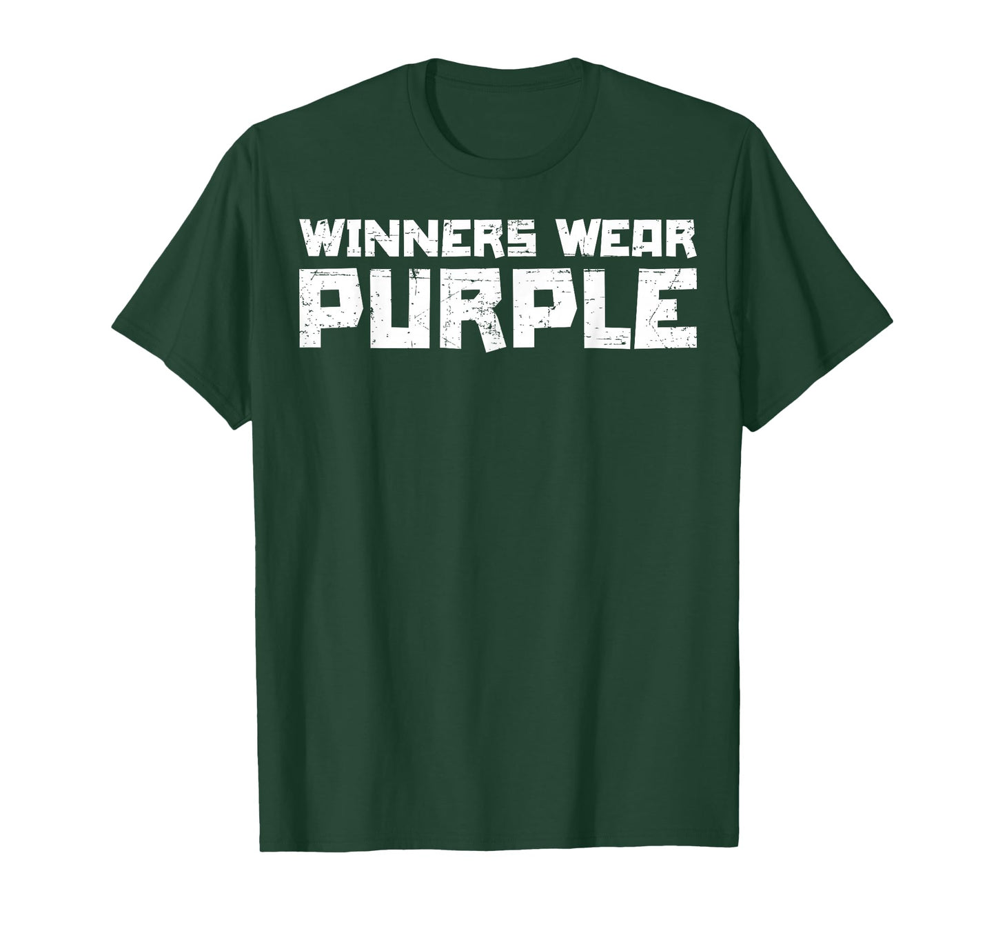 Team Sports Winners Wear Purple T-Shirt