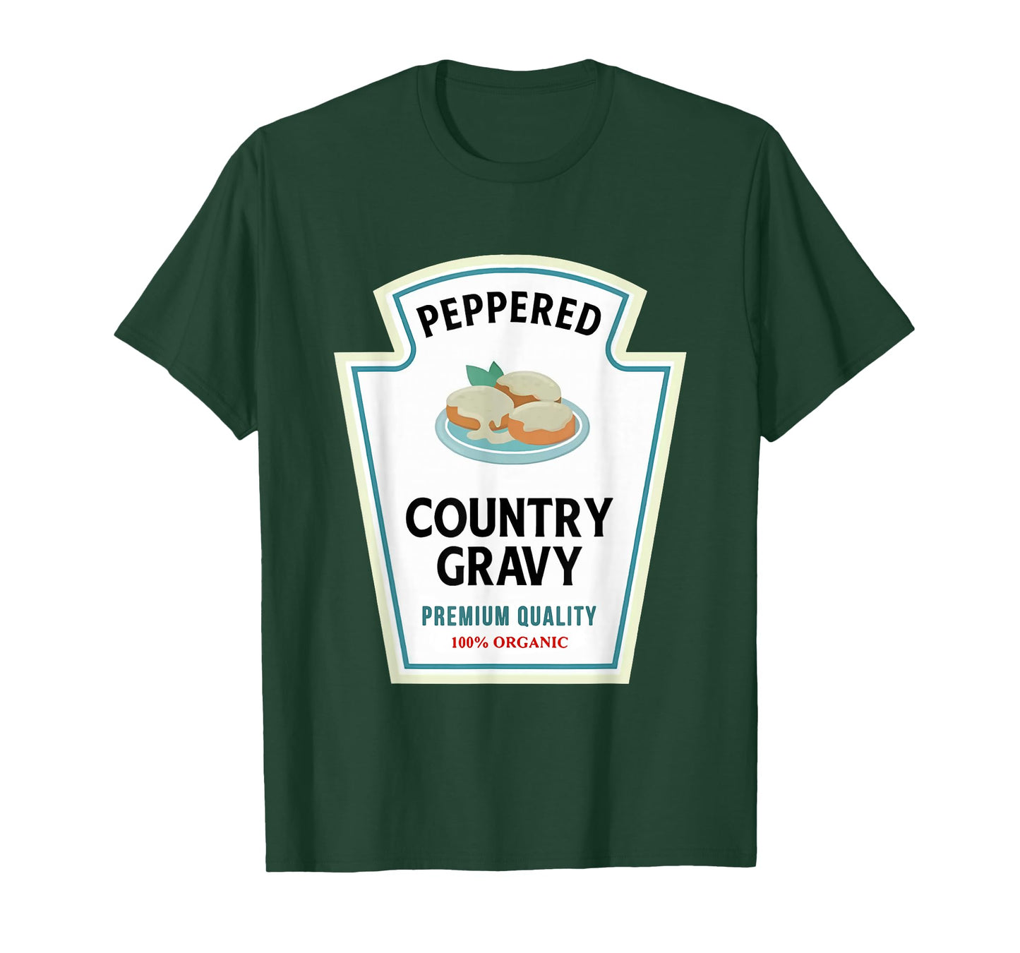 Cute Group Condiments Family Halloween Costume Country Gravy T-Shirt