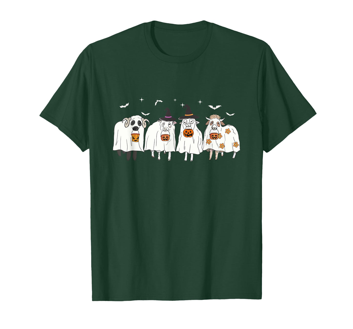 Sheep Sheet Halloween Sheep Ghost Spooky Season Sheep Lover T-Shirt