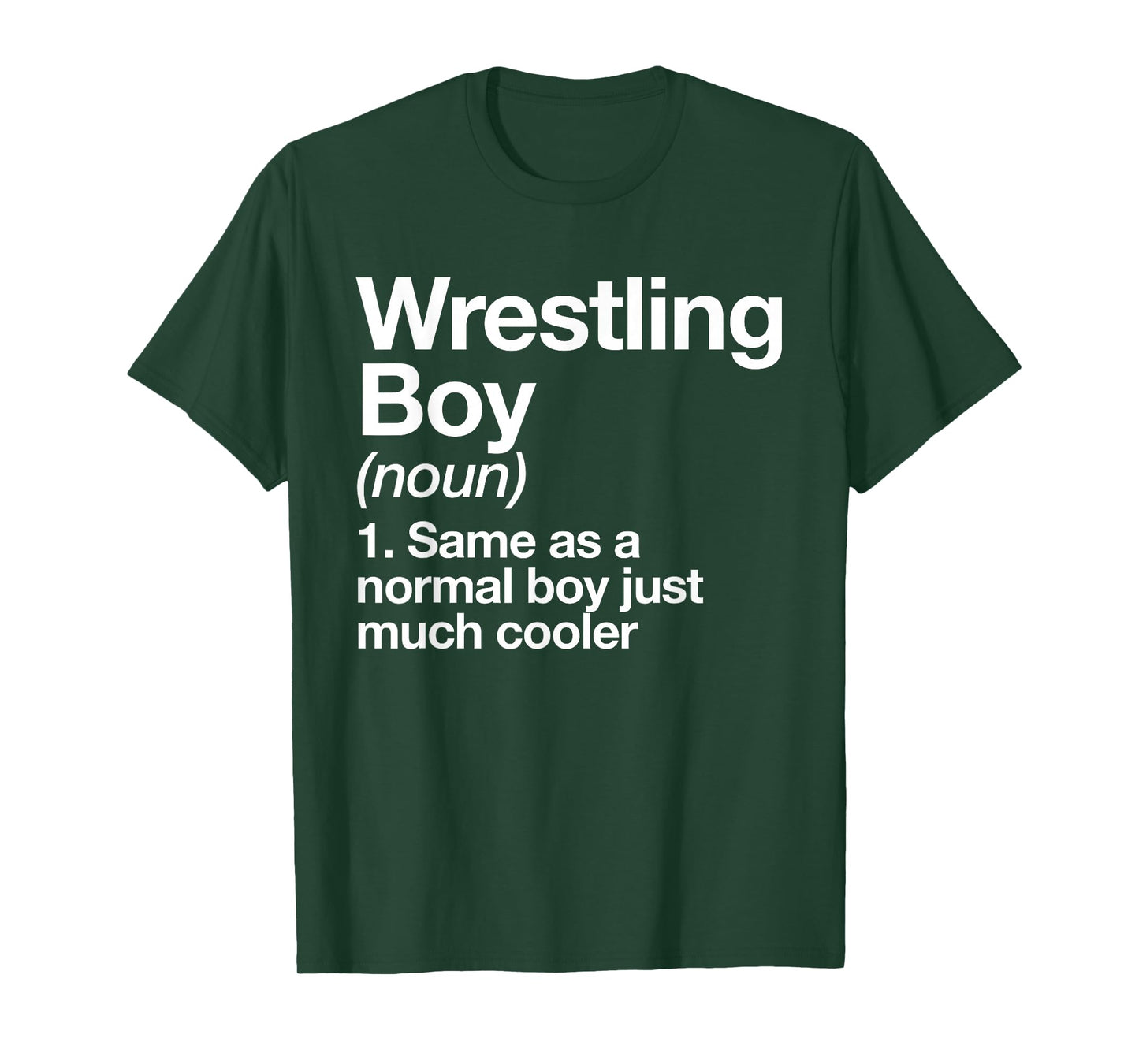 Wrestling Boy Definition Funny Sports T-Shirt