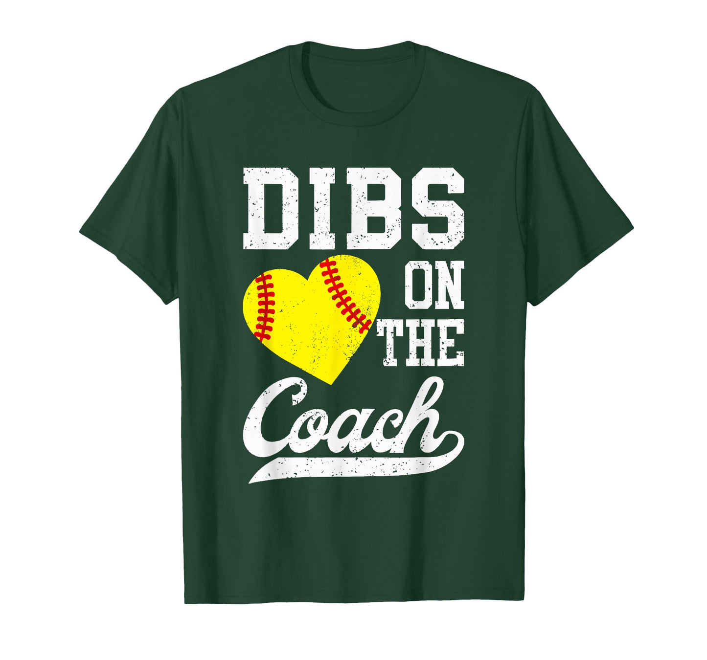 Dibs On The Coach Softball For Coach Wife Women Sport T-Shirt