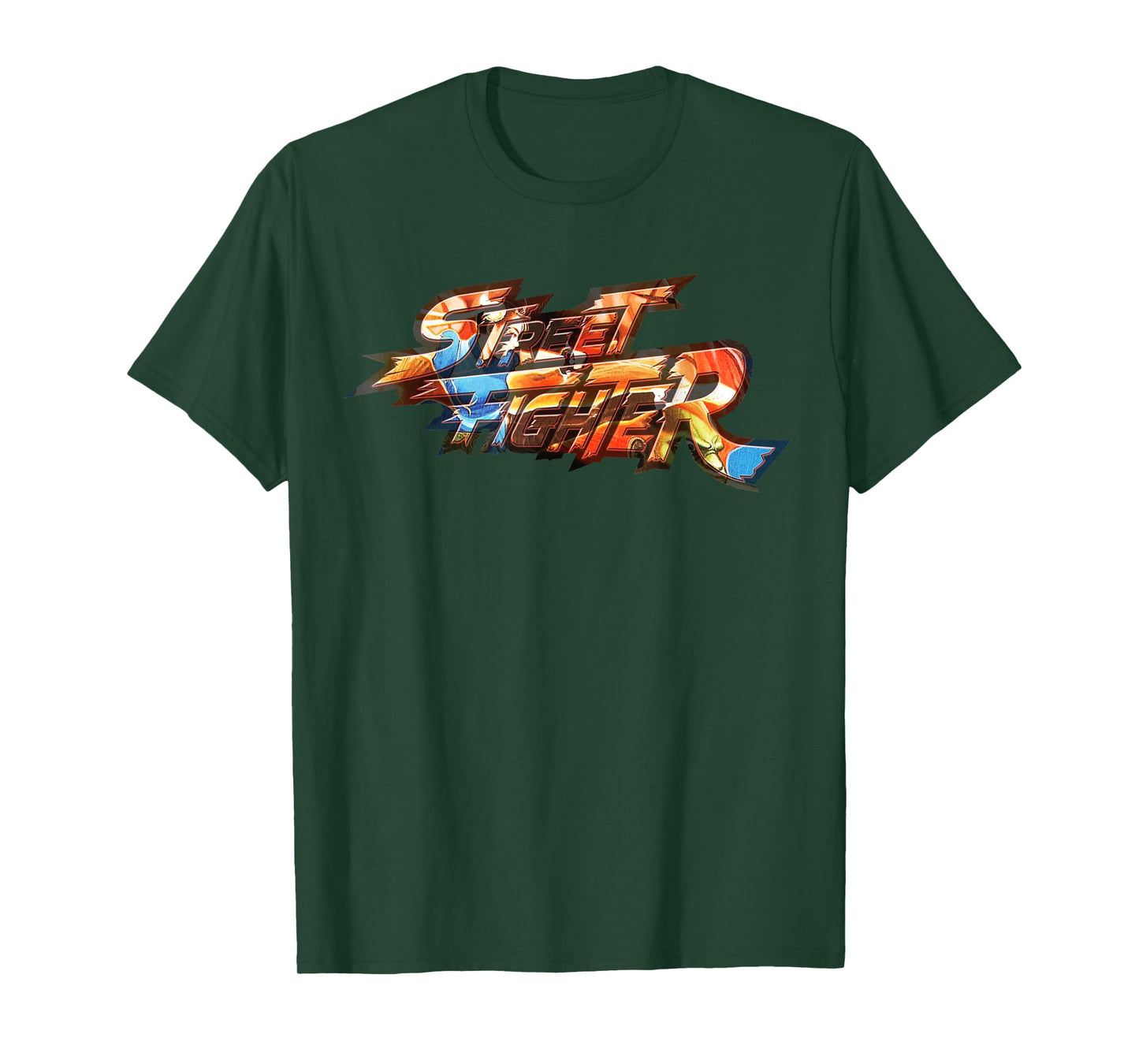Street Fighter Logo Chun Li Kick Epic Battle Retro Gamer T-Shirt