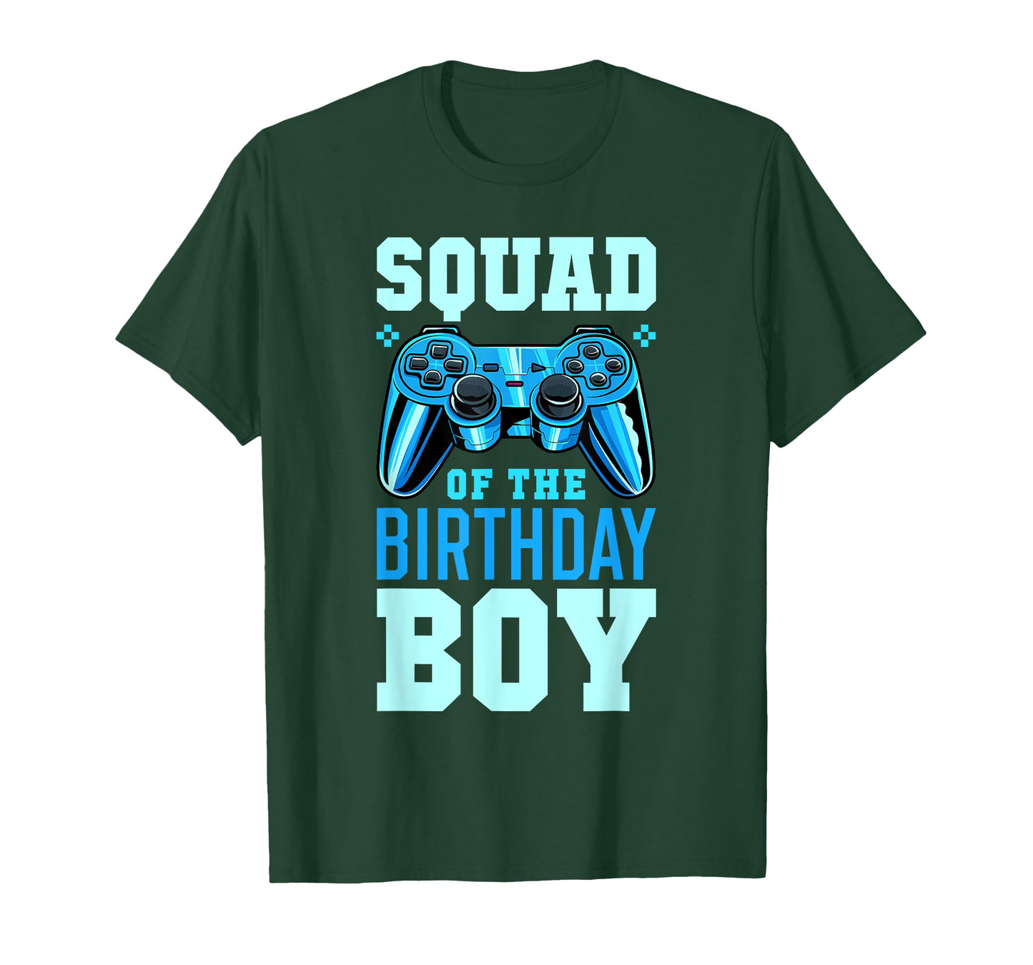 Squad of the Birthday Boy Matching Video Gamer Birthday T-Shirt