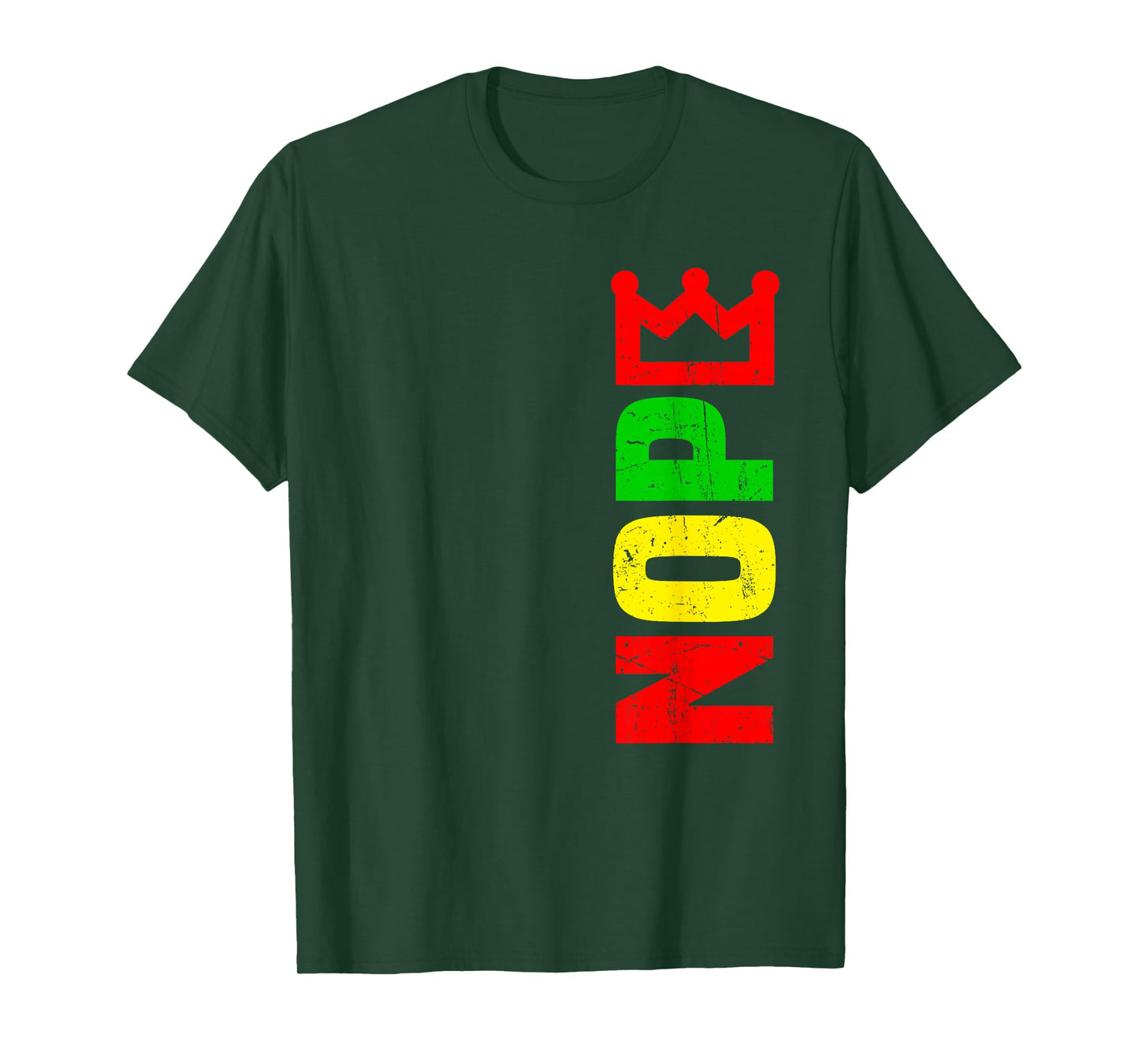 No Kings Protest Sign Juneteenth 1865 Black History Vertical T-Shirt