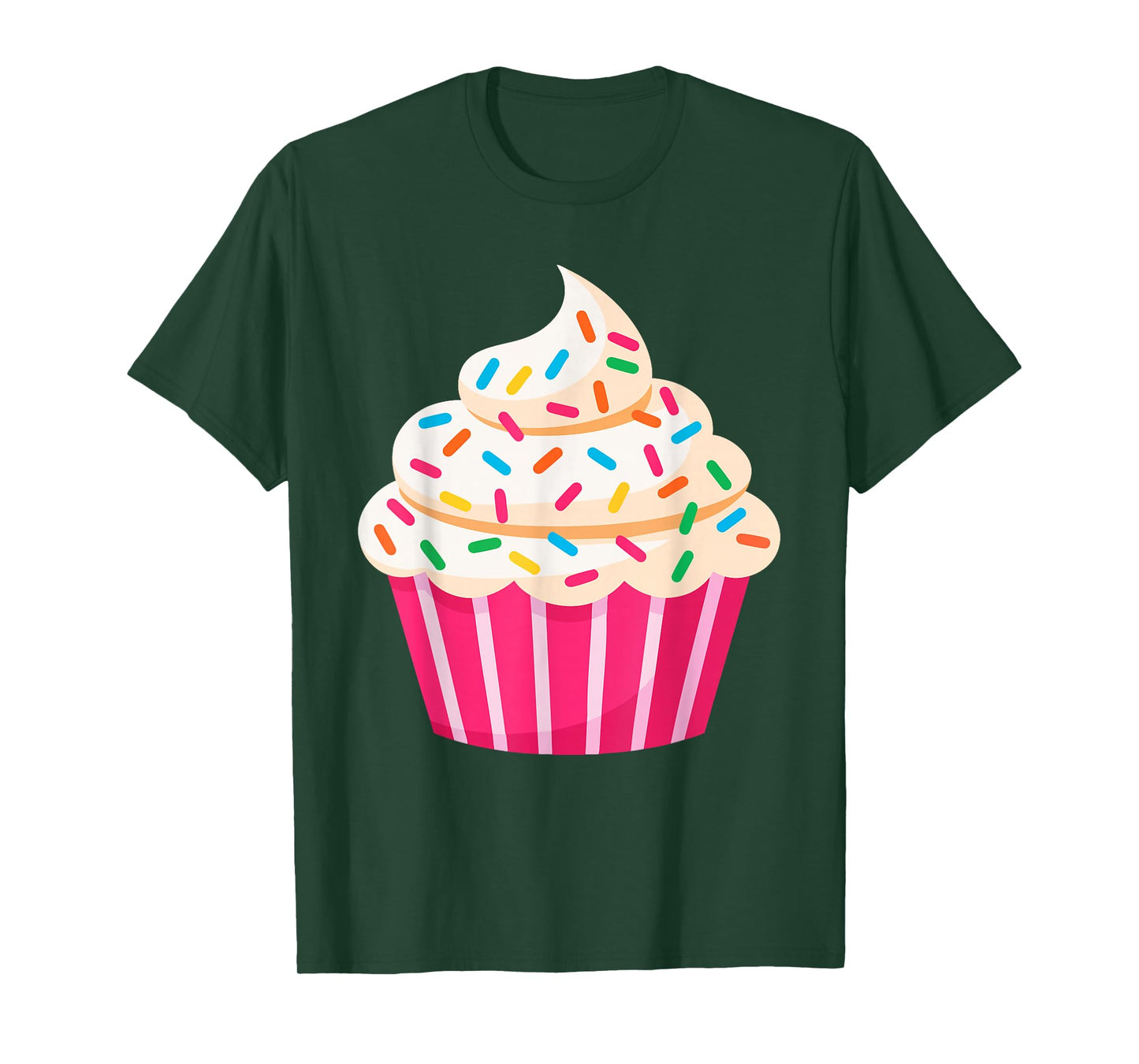 Cupcake Shirt Adult Men Women Kids Cupcake Costume T-Shirt