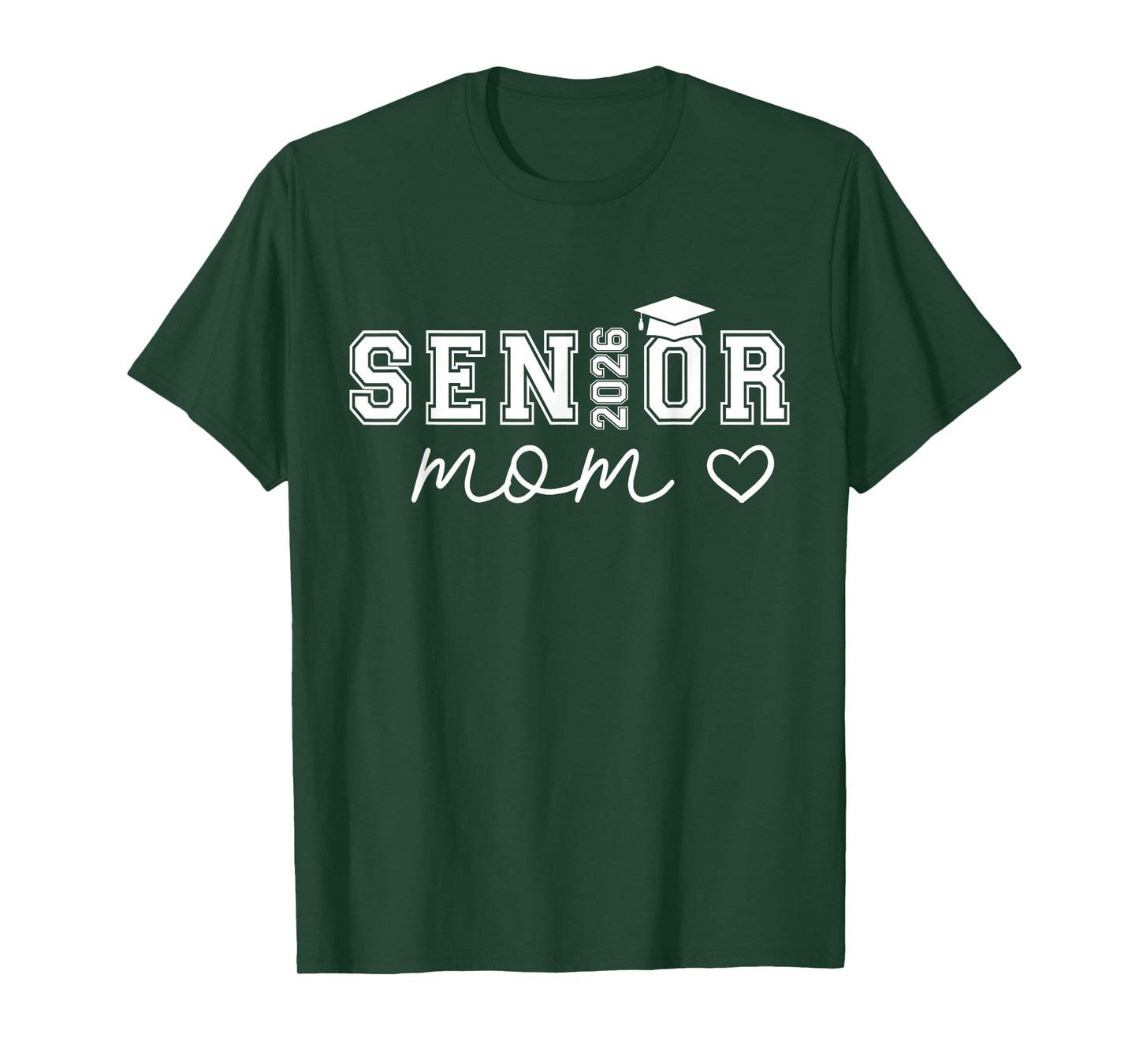 Mom Senior 2026 Proud Mom Of A Class Of 2026 Graduate T-Shirt