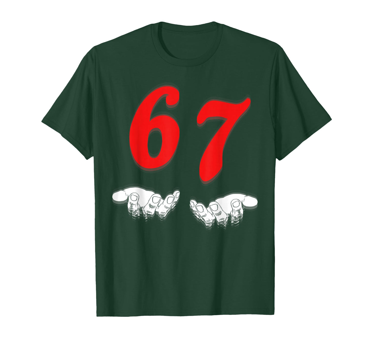 Funny Six Seven 6 7 Meme T-Shirt