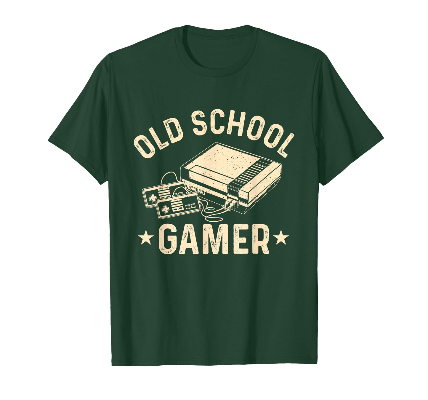 Old School Gamer - Vintage Gaming Video Games Controller T-Shirt