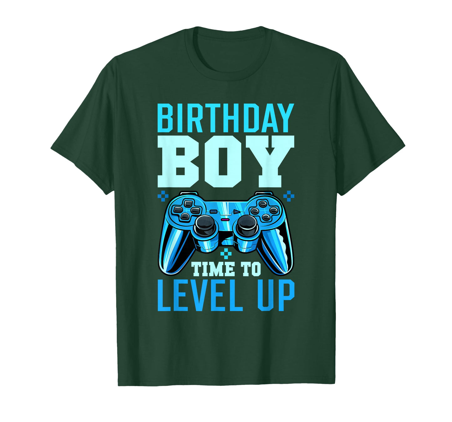 Level Up Birthday Boy Matching Gamer Party T-Shirt - Classic Fit, Black