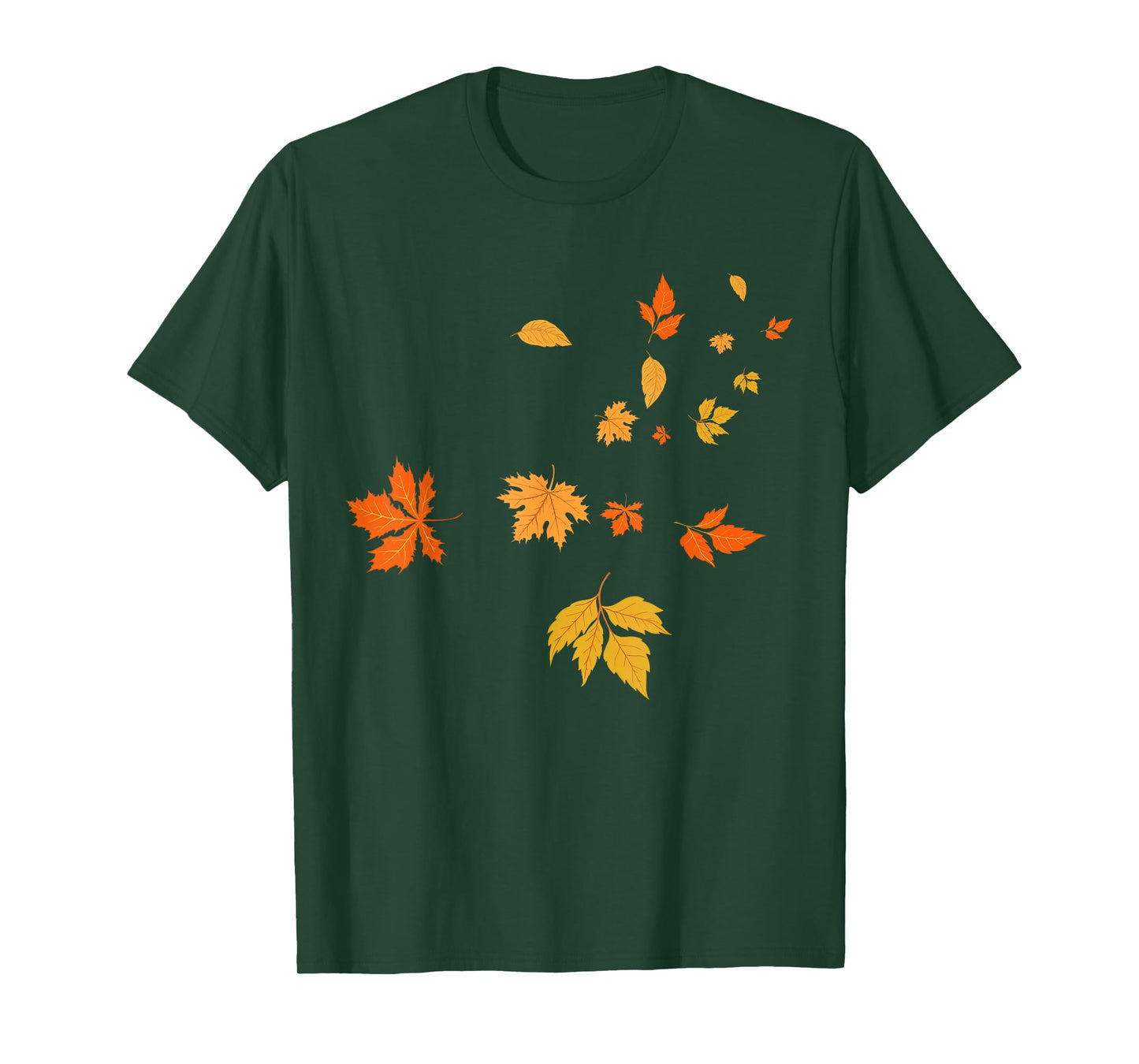 Leaf Blower Fall Leaves Funny Halloween Couple Matching T-Shirt