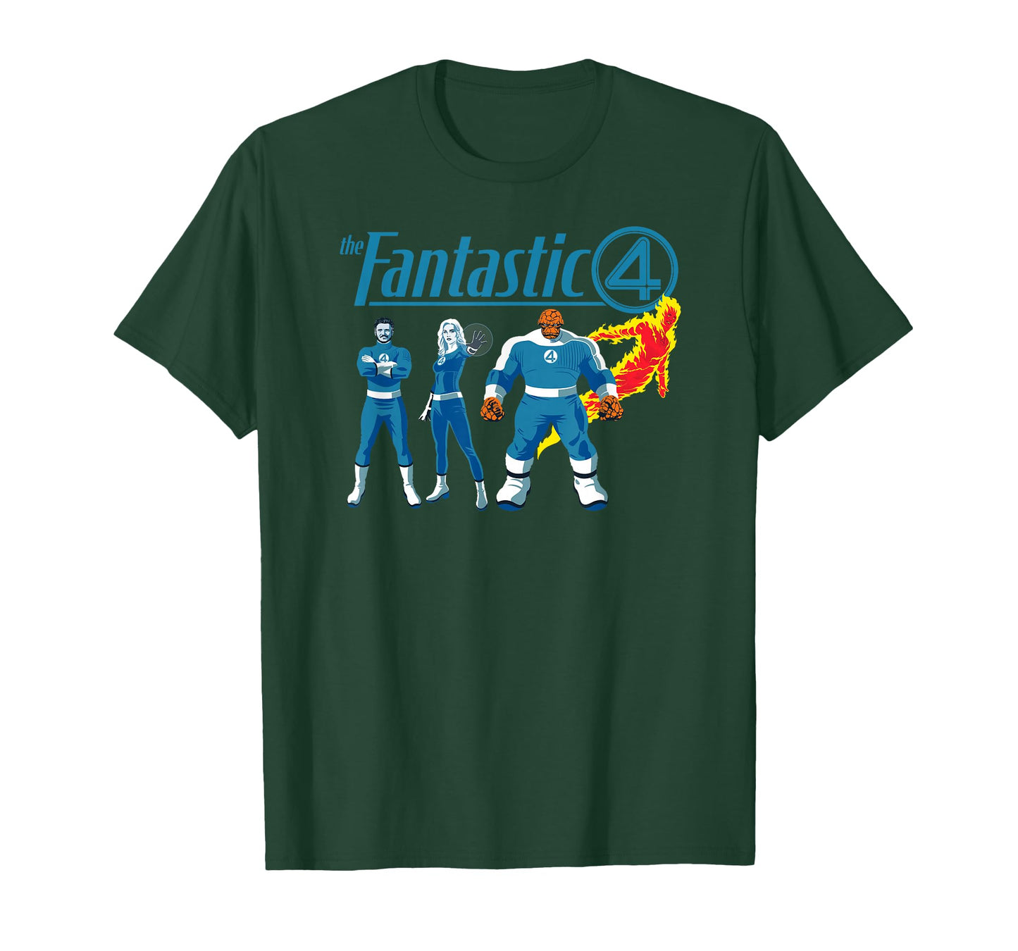 Marvel Studios The Fantastic Four: First Steps Team Together T-Shirt