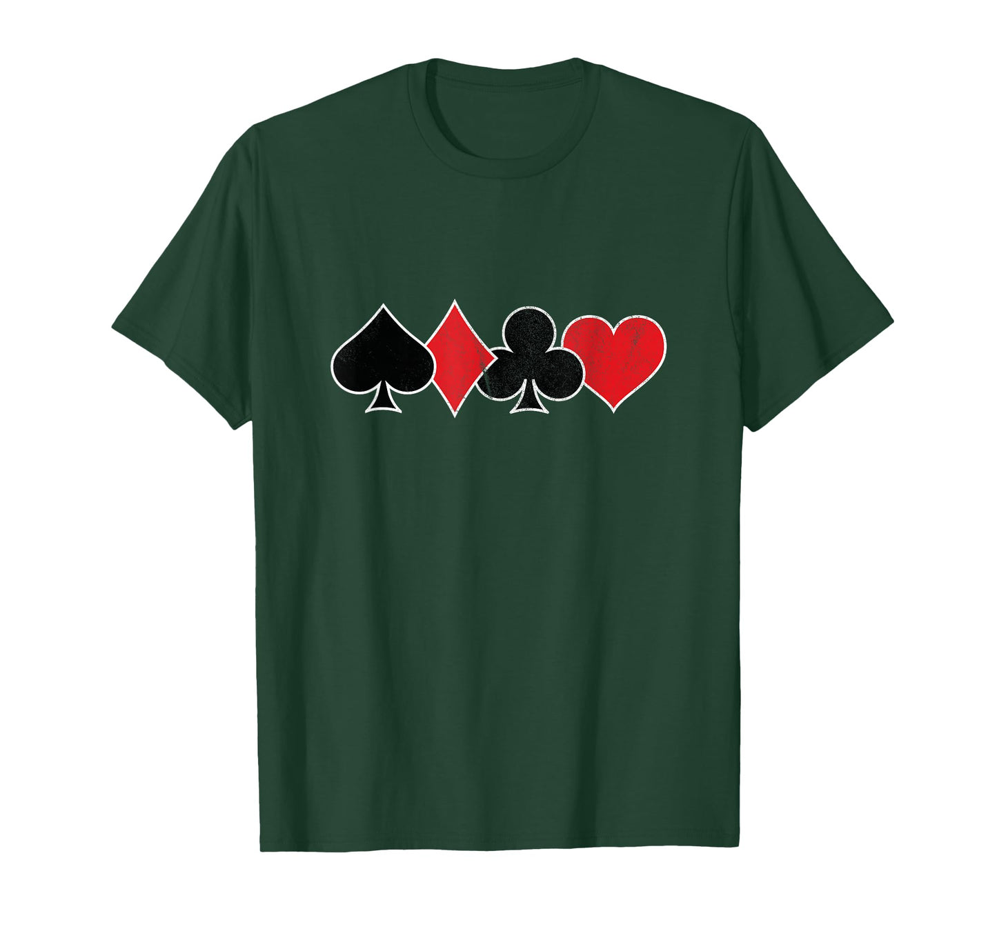 Poker Player Poker Cards Vintage Poker T-Shirt