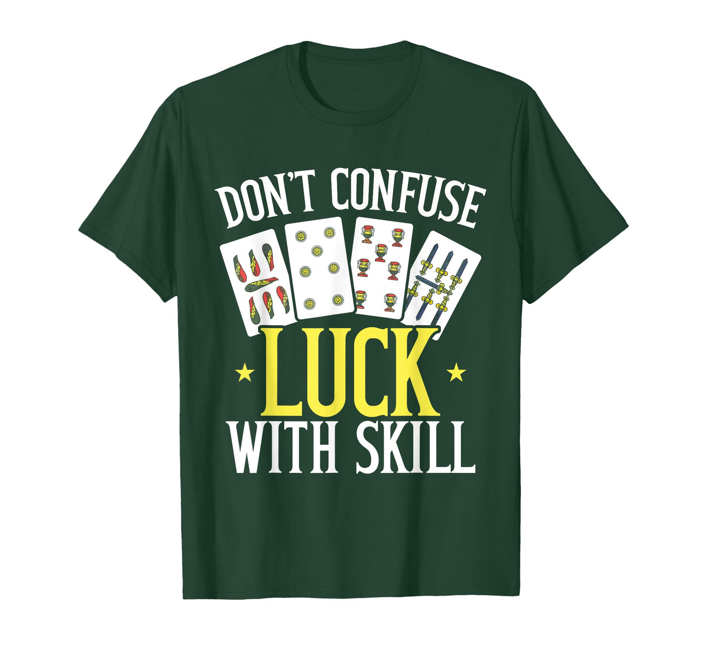 Scopa Italian Card Game Player Enthusiast Confuse Scopa T-Shirt