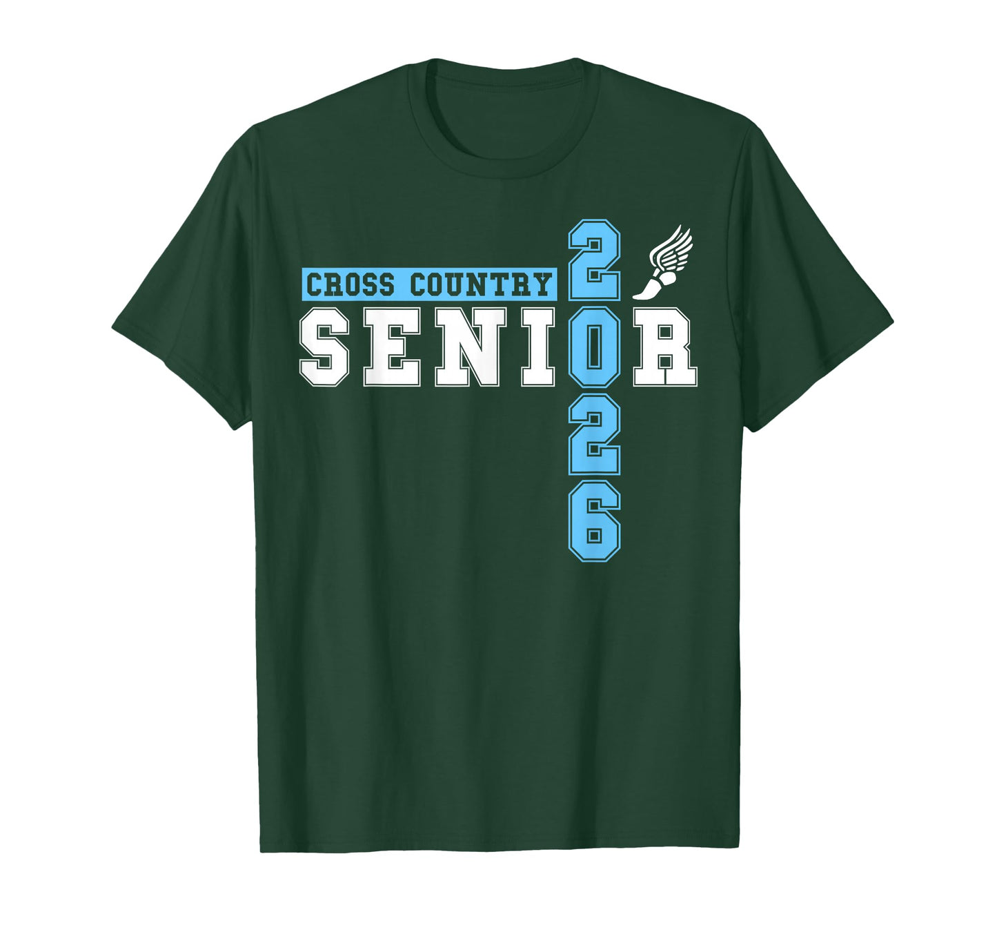 Cross Country Senior Night XC Senior 2026 Graduation 50 T-Shirt