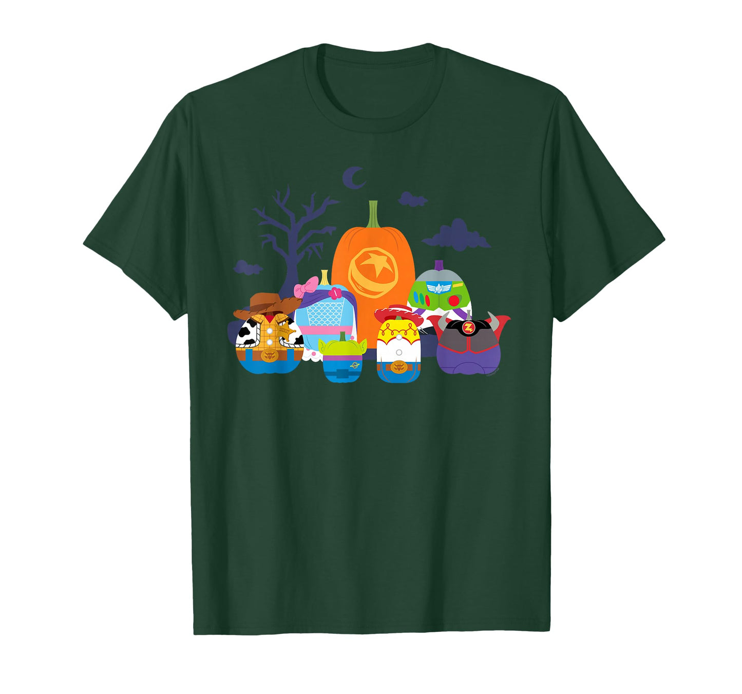 Disney and Pixar's Toy Story Halloween Pumpkin Group T-Shirt