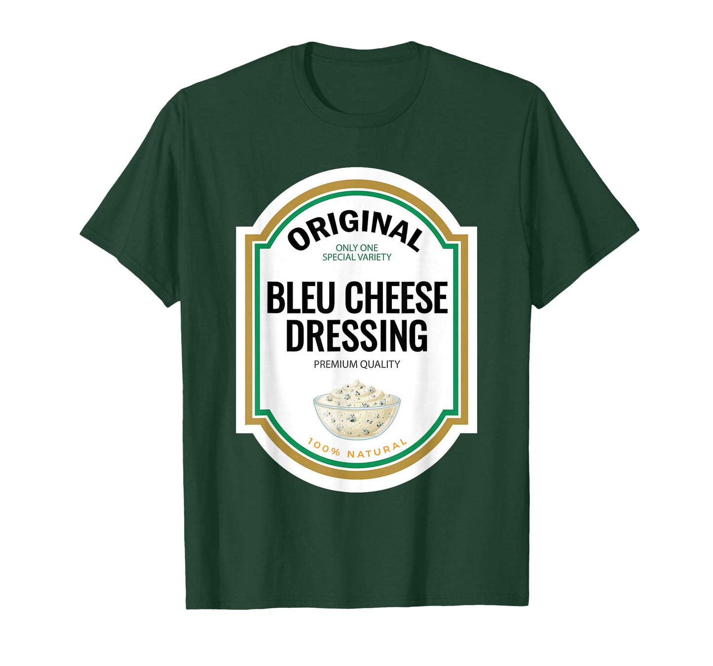Bleu Cheese Dressing Salad Halloween Funny Matching Costume T-Shirt