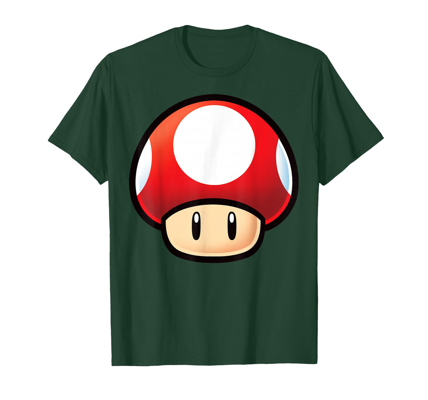 Super Mario Red Mushroom Big Face T-Shirt