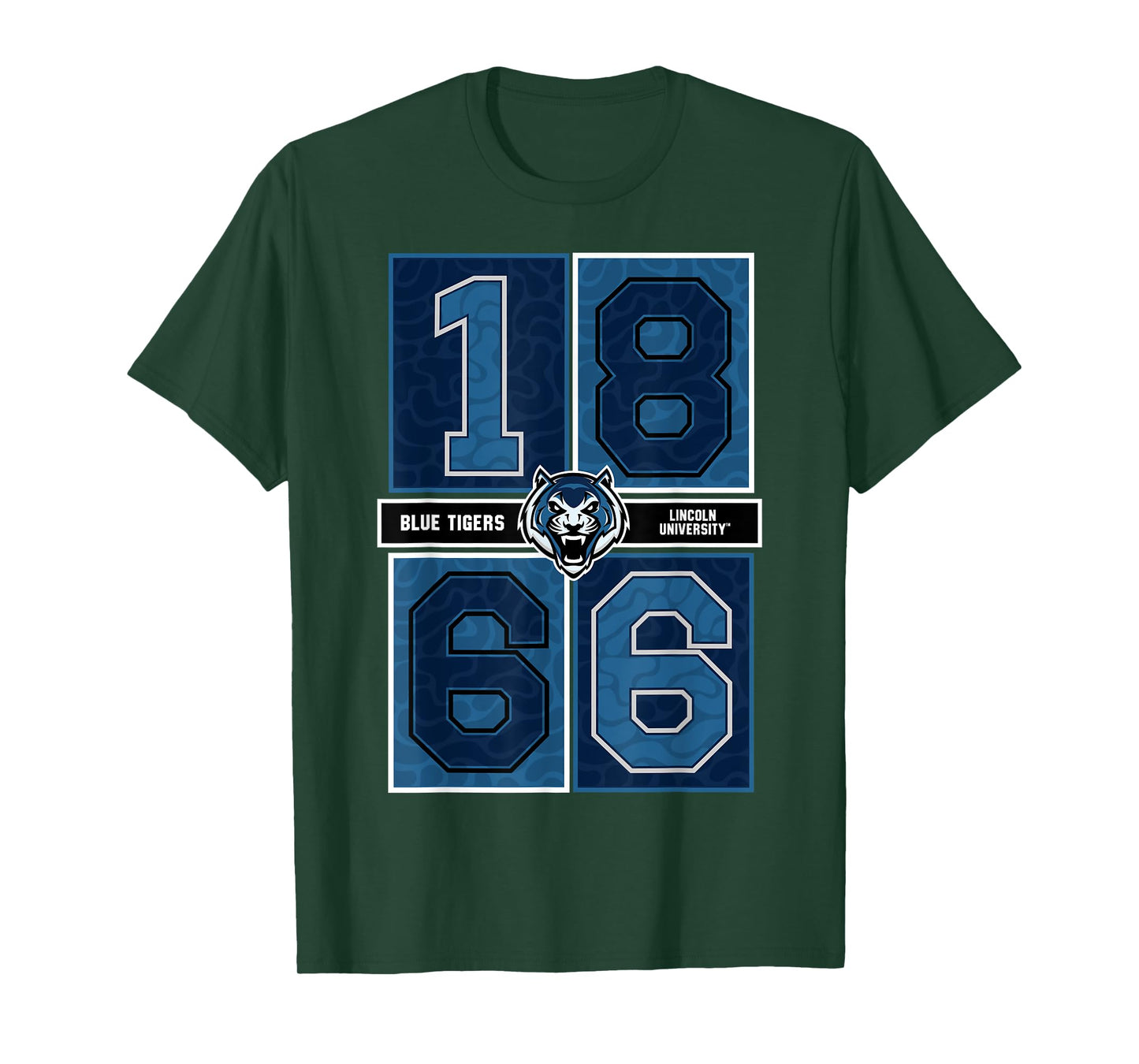 Lincoln University of Missouri - Blue Tigers Concrete Date T-Shirt