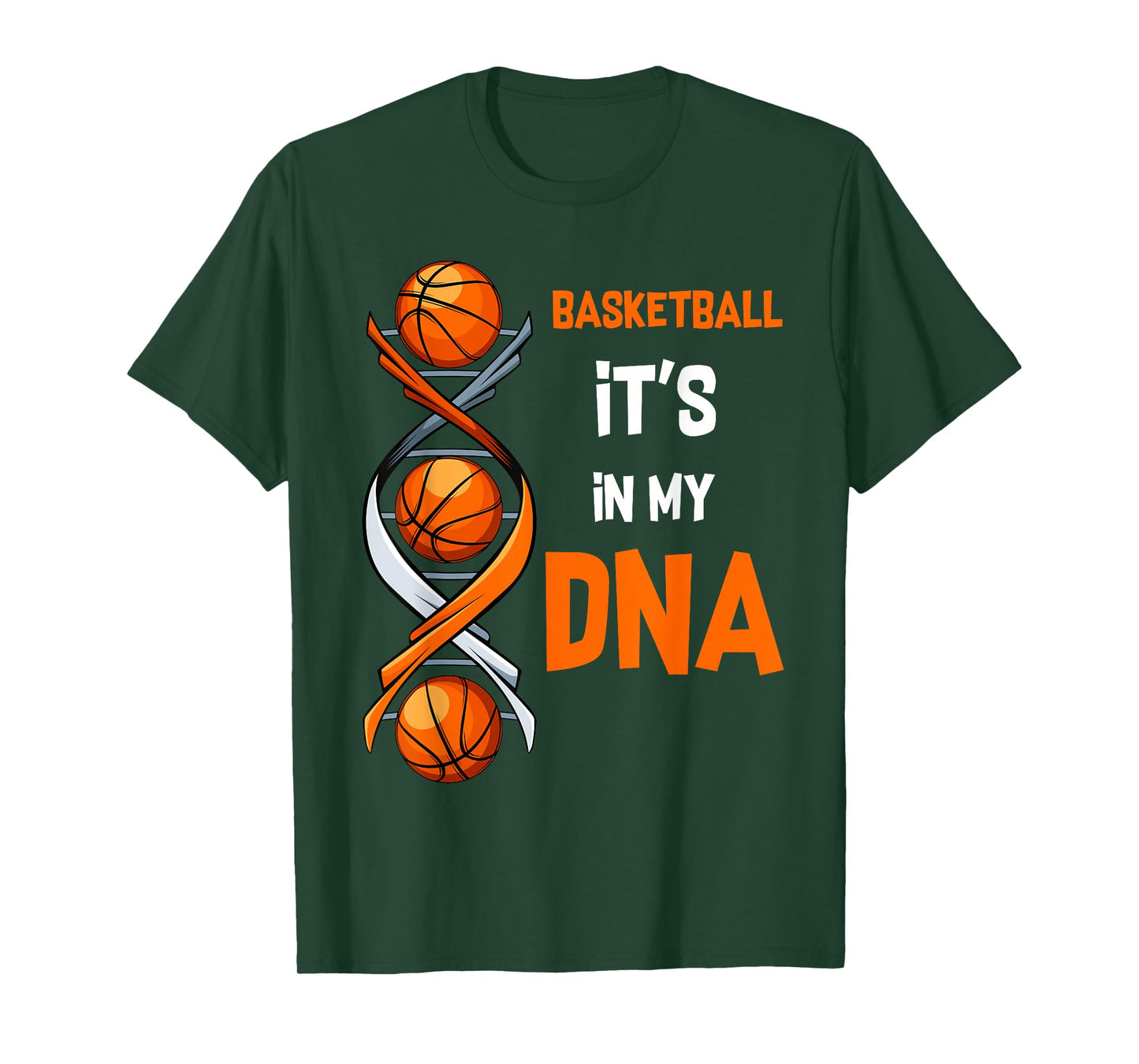 Basketball It's In My DNA Ball Sports Training Gift Idea T-Shirt