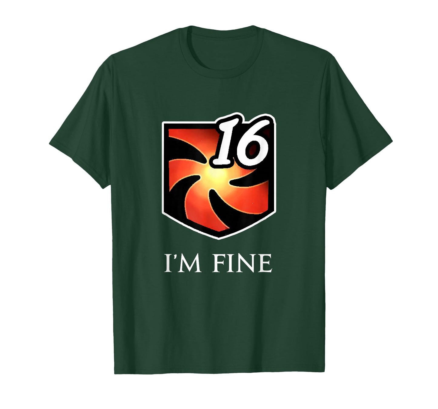 I'm fine - Vulnerability Stacks Fantasy MMORPG T-Shirt