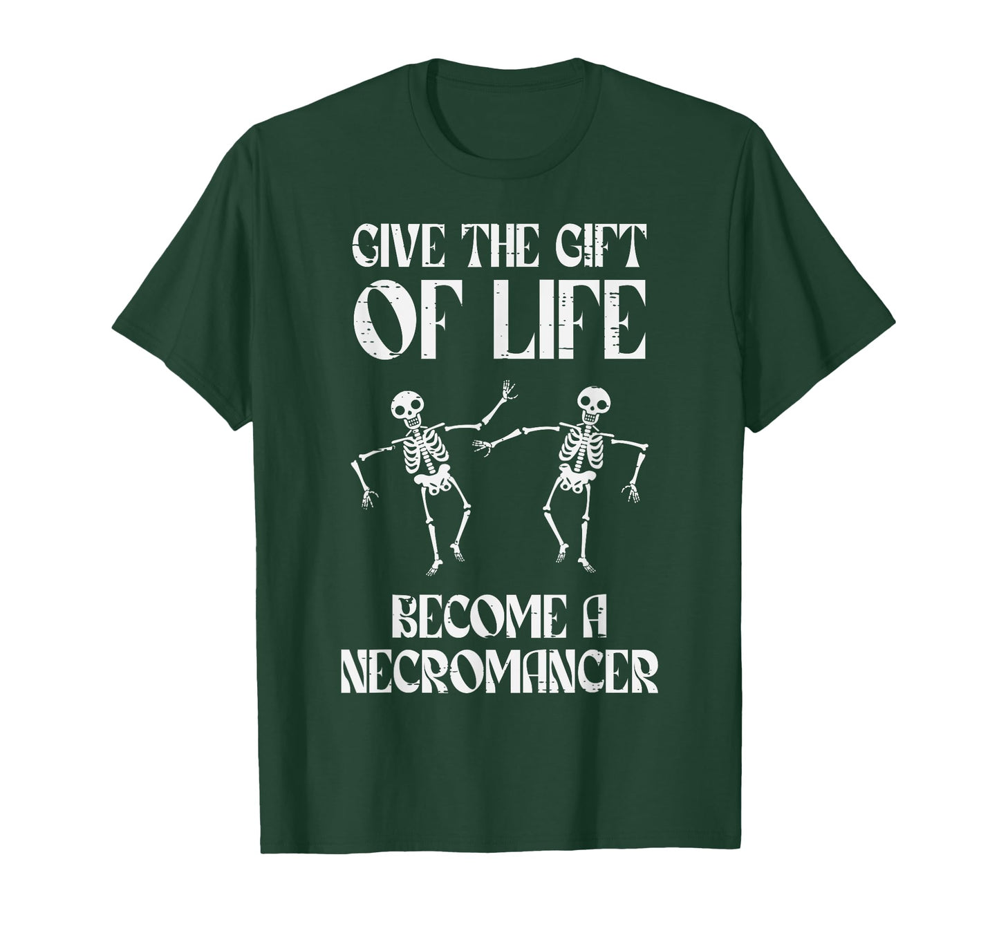 Rpg Become Necromancer Funny Gamer Boys Men Youth T-Shirt