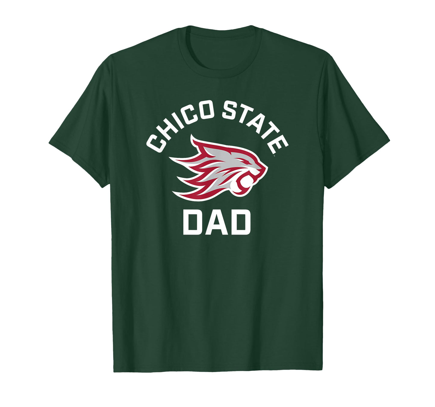 Chico State Wildcats Arched Dad T-Shirt