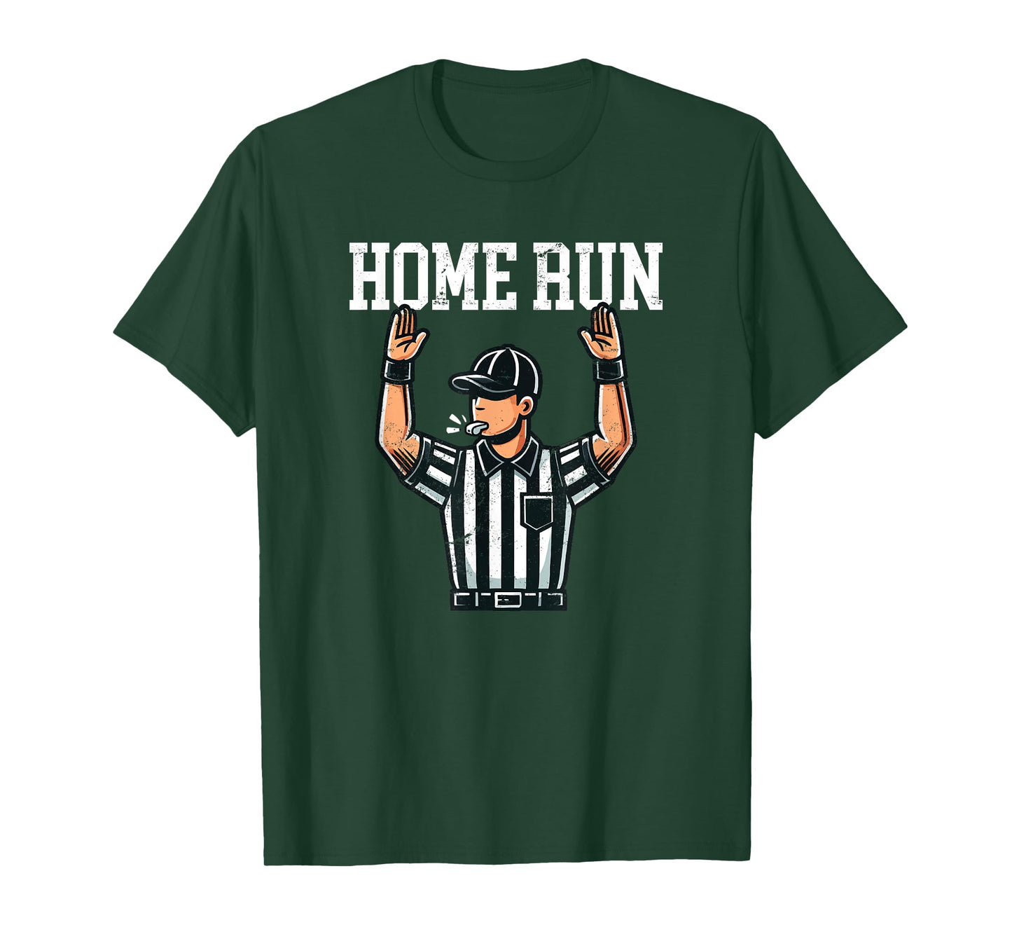 HOME RUN Funny Baseball Football Mash-Up T-Shirt