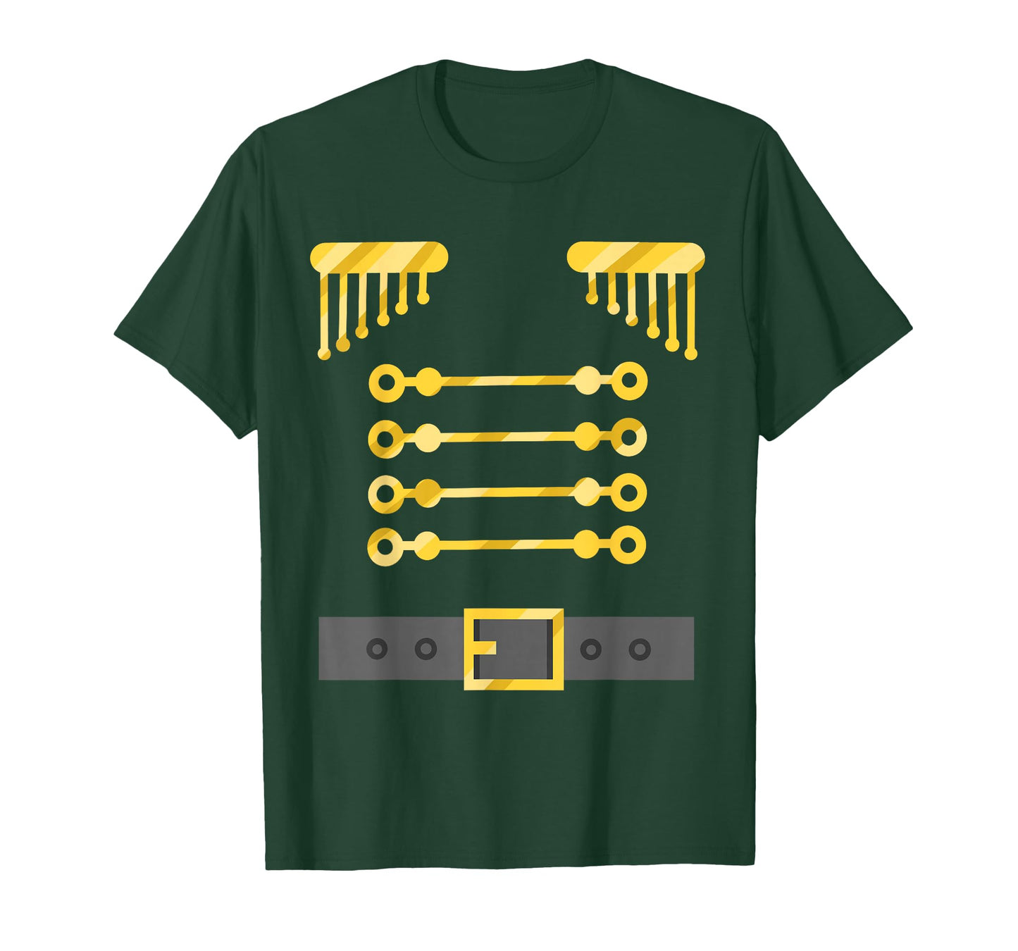 Nutcracker Soldier Uniform Costume Christmas Men Boys Kids T-Shirt