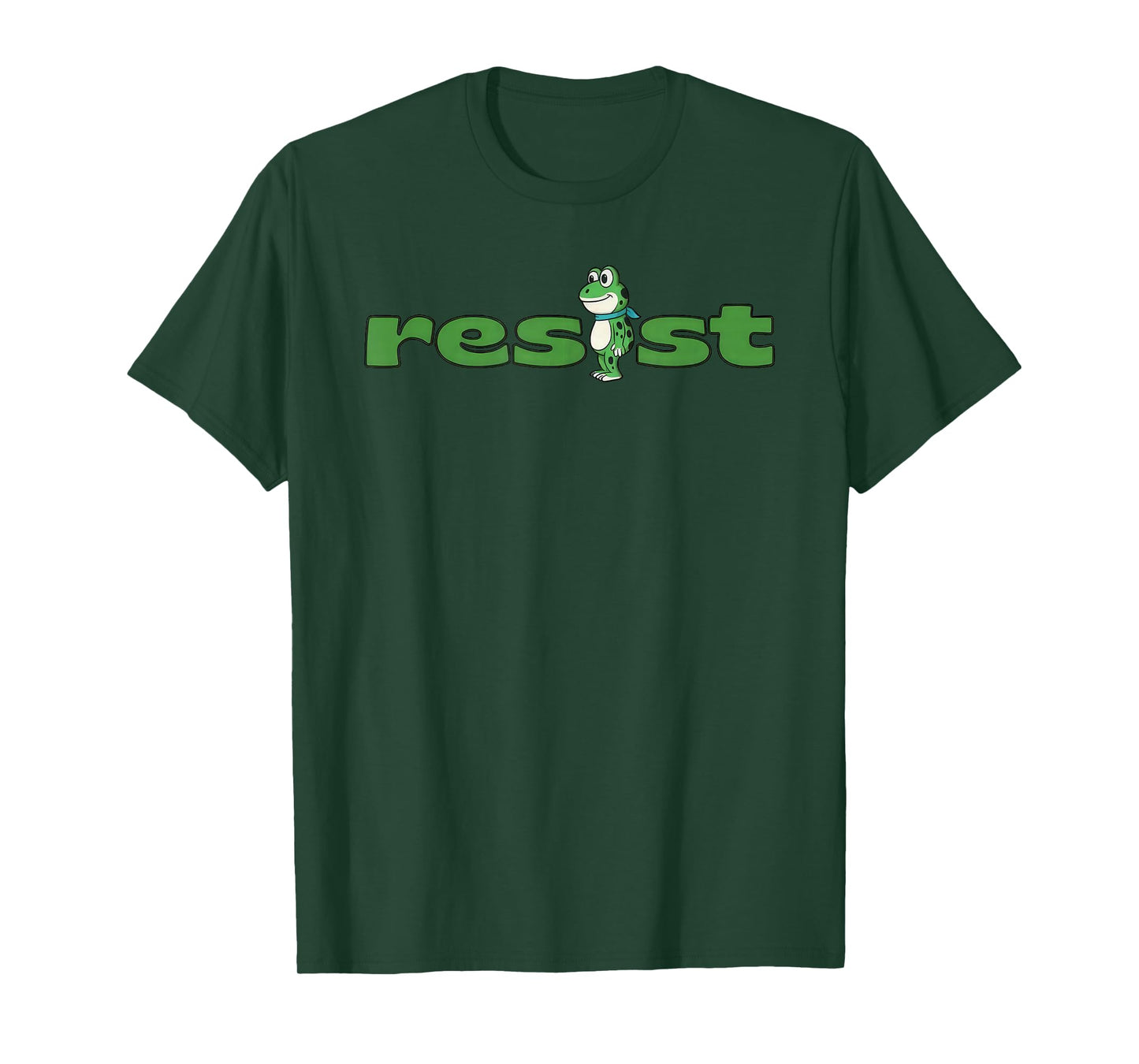 Resist Frog Portland Frog Protest for Men Women T-Shirt