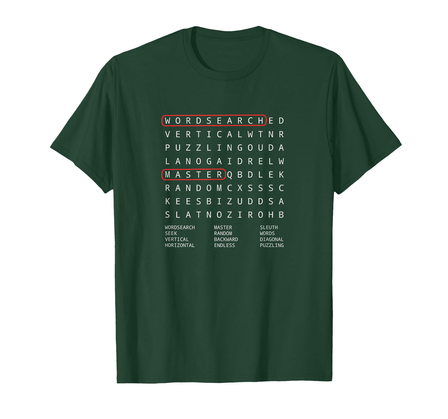 Alien Sheephead Word Search Puzzle Wordsearch T-Shirt