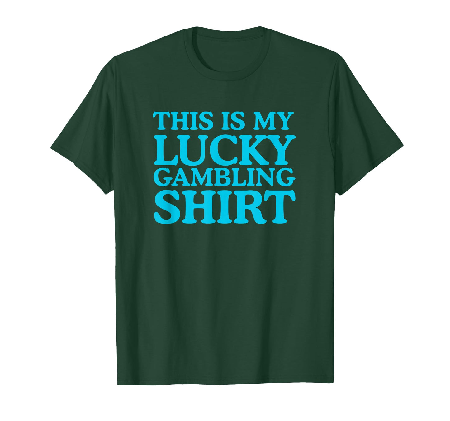 Lucky Gambling Shirt Funny Vegas Halloween Tee T-Shirt