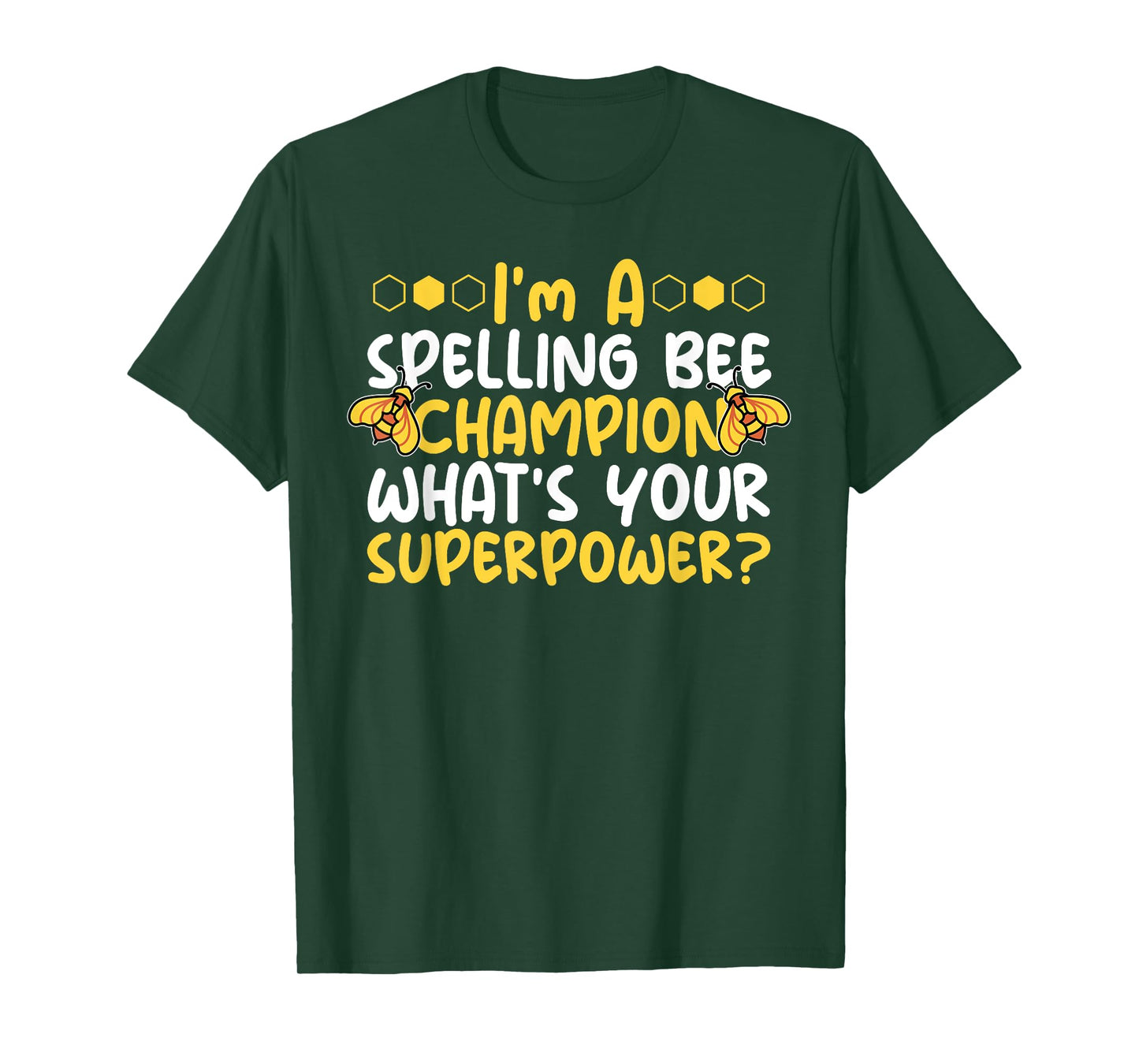 Spelling Bee Competition Competitive Spelling Bee Winner T-Shirt
